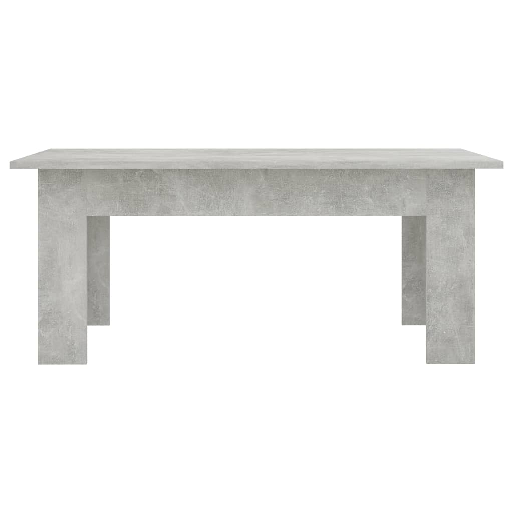 Table basse Gris béton 100x60x42 cm Bois d’ingénierie - XIOS