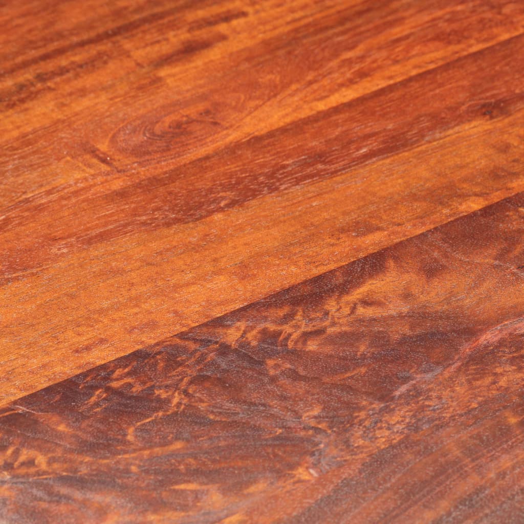 Chaises à manger lot de 4 bois solide de manguier - XIOS