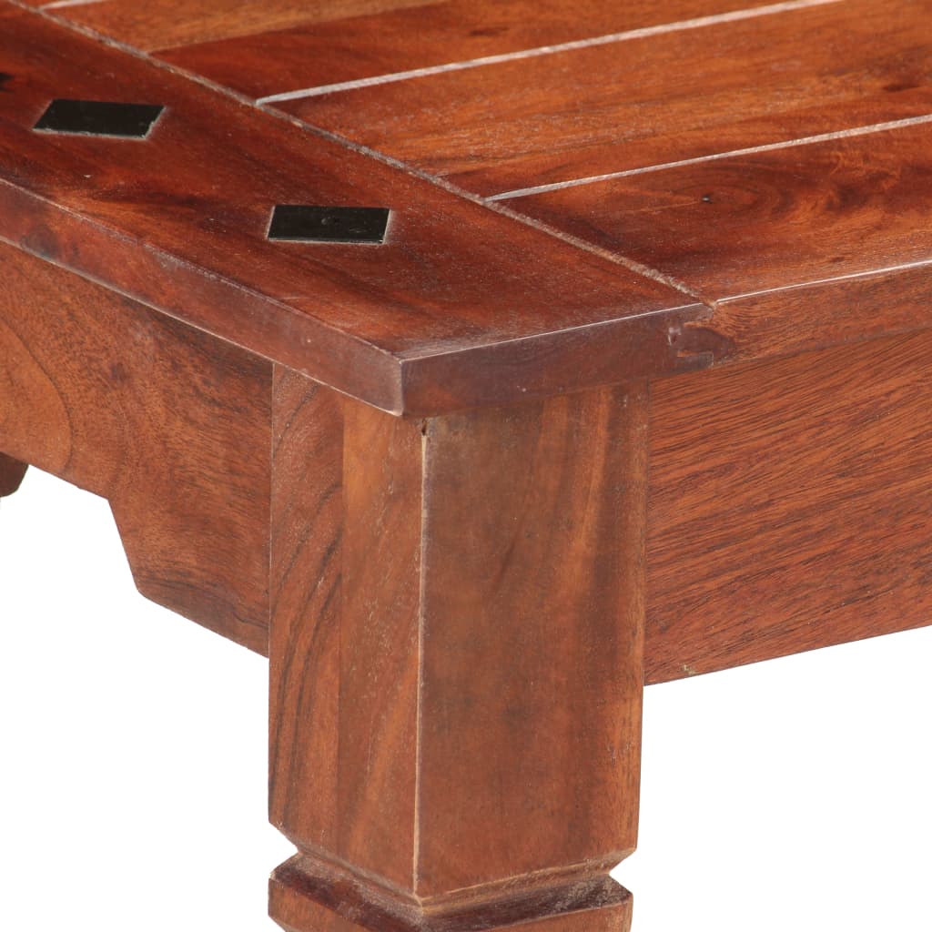 Banc 110 cm Bois d'acacia solide