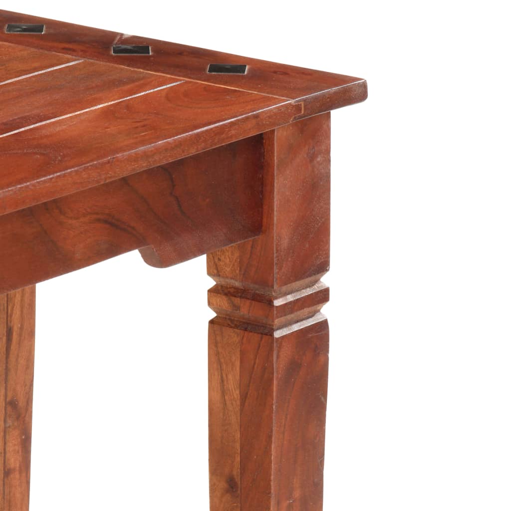 Banc 110 cm Bois d'acacia solide
