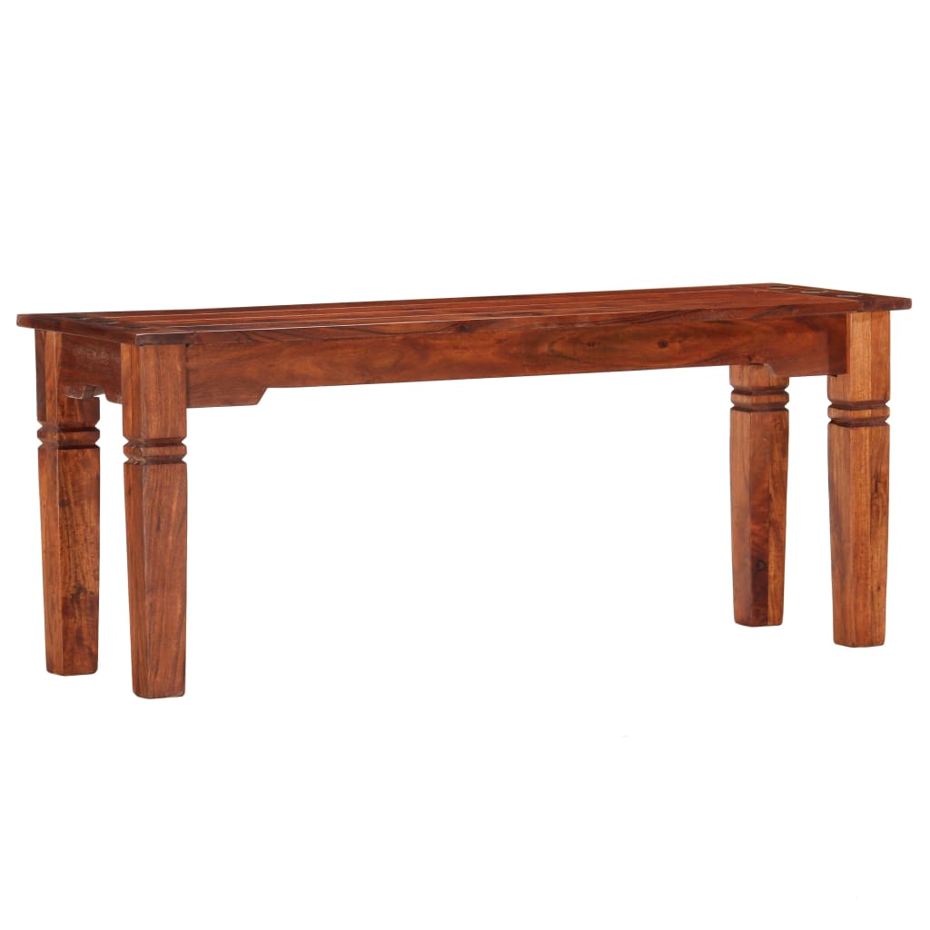 Banc 110 cm Bois d'acacia solide - XIOS