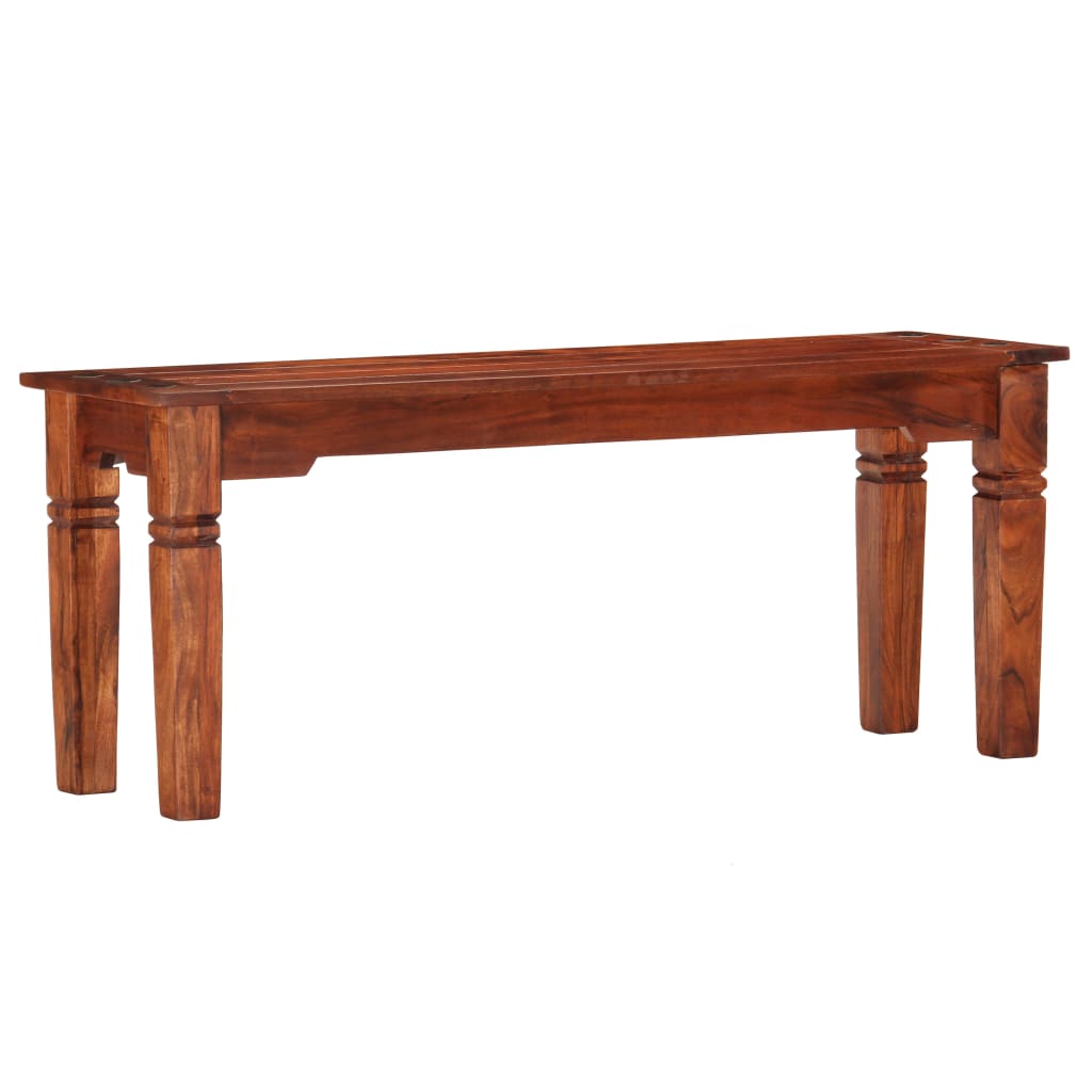 Banc 110 cm Bois d'acacia solide