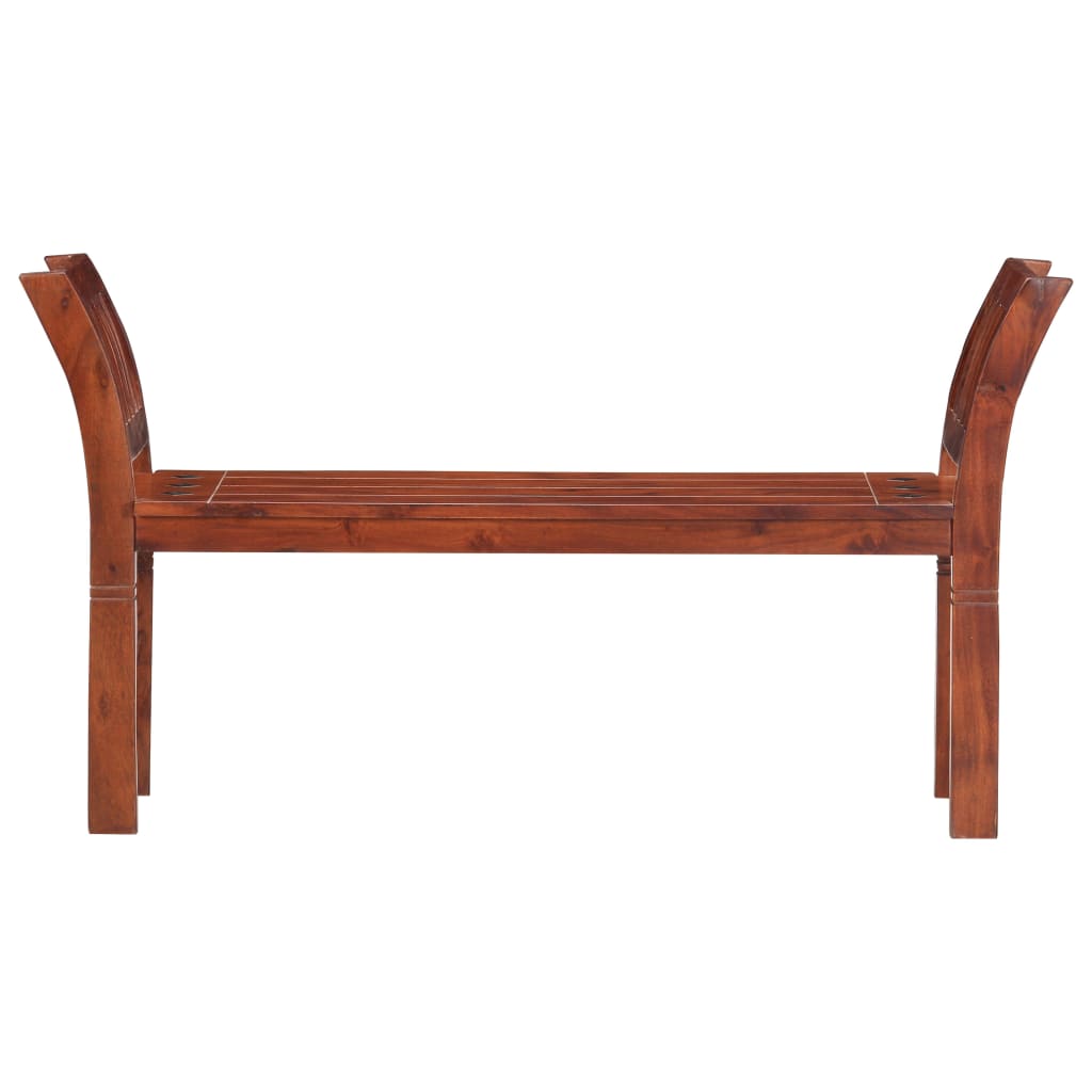 Banc 111 cm Bois d'acacia solide - XIOS
