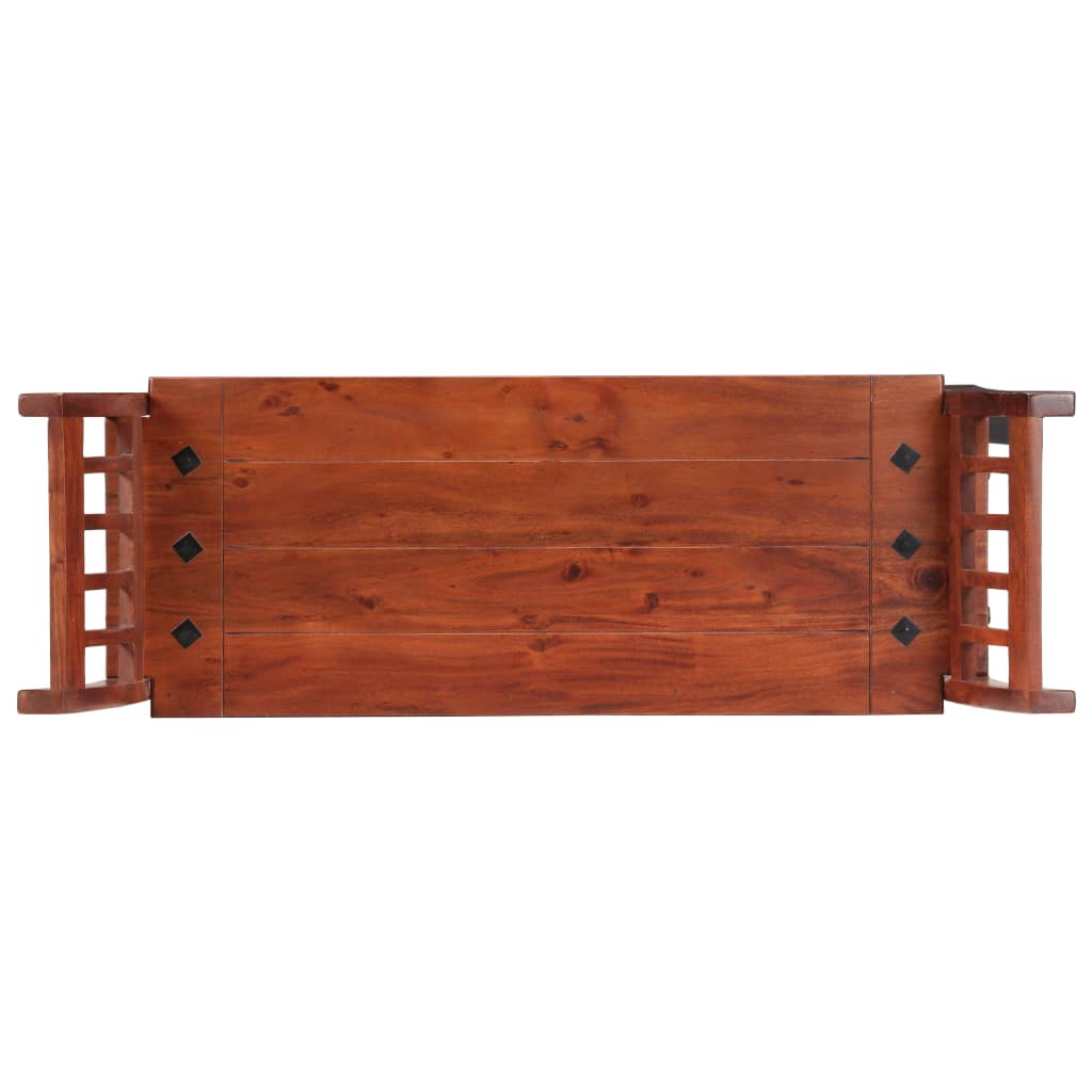 Banc 111 cm Bois d'acacia solide - XIOS