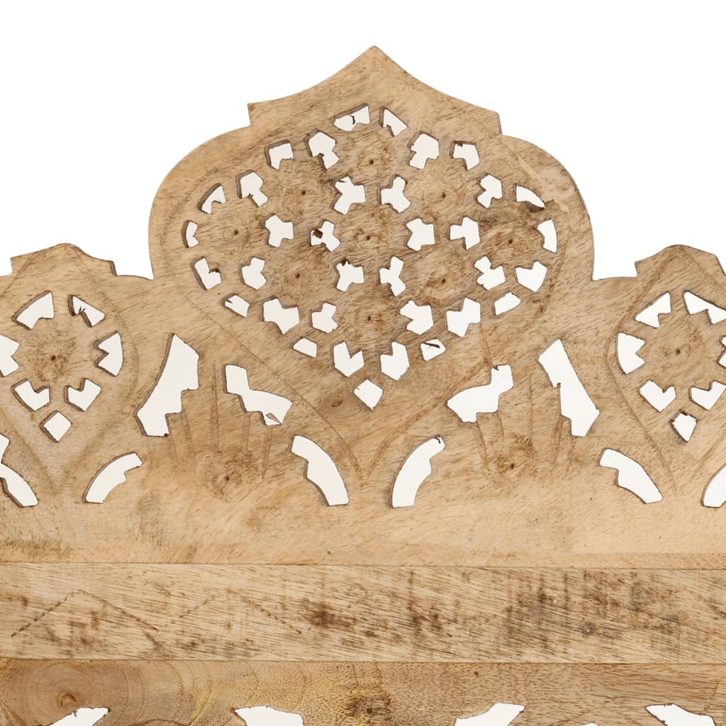 Cloison de séparation 5 panneaux 200x165 cm Bois de manguier - XIOS