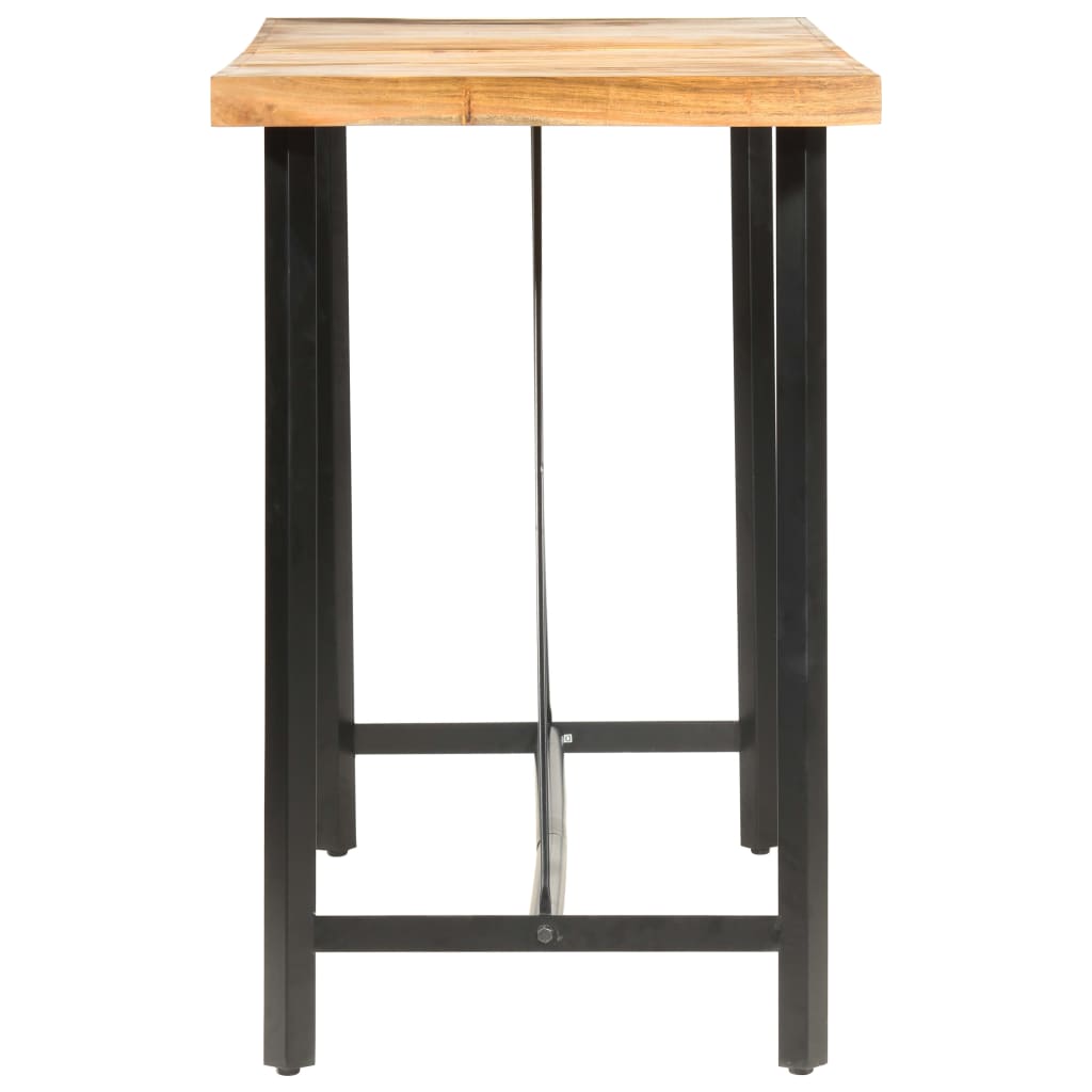 Table de bar 180x70x107 cm bois d'acacia massif - XIOS