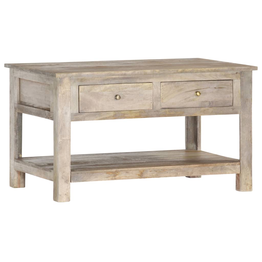 Table basse 82x52x47 cm Bois de manguier massif - XIOS