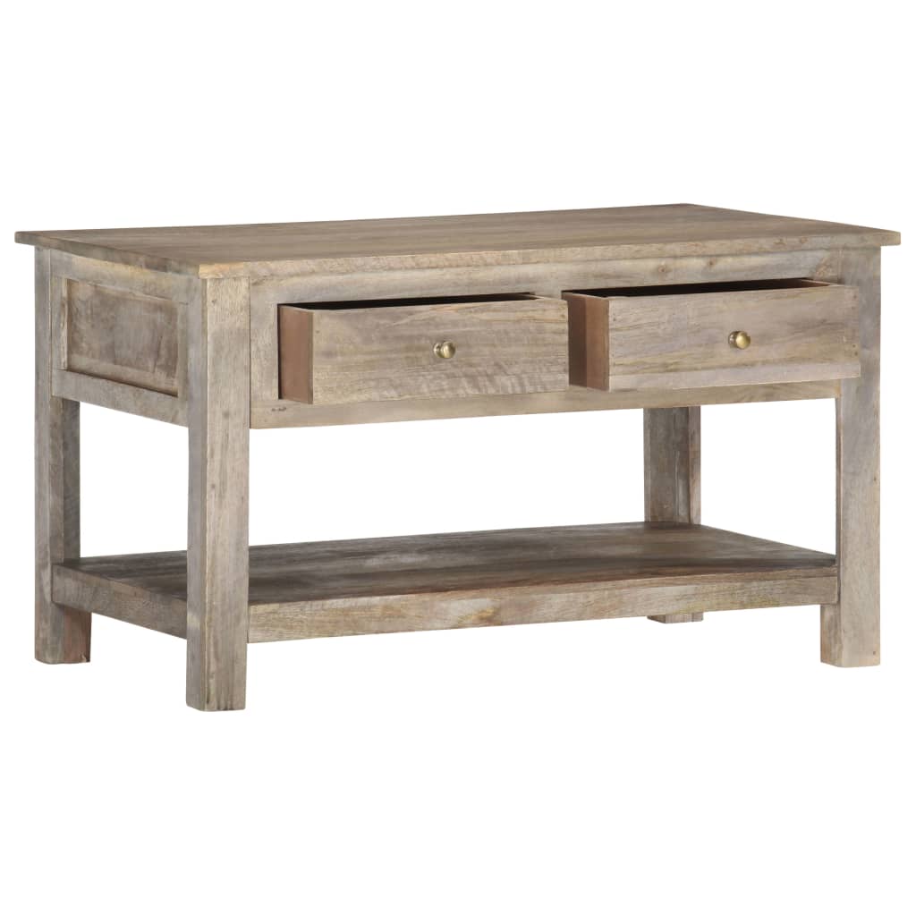 Table basse 82x52x47 cm Bois de manguier massif - XIOS