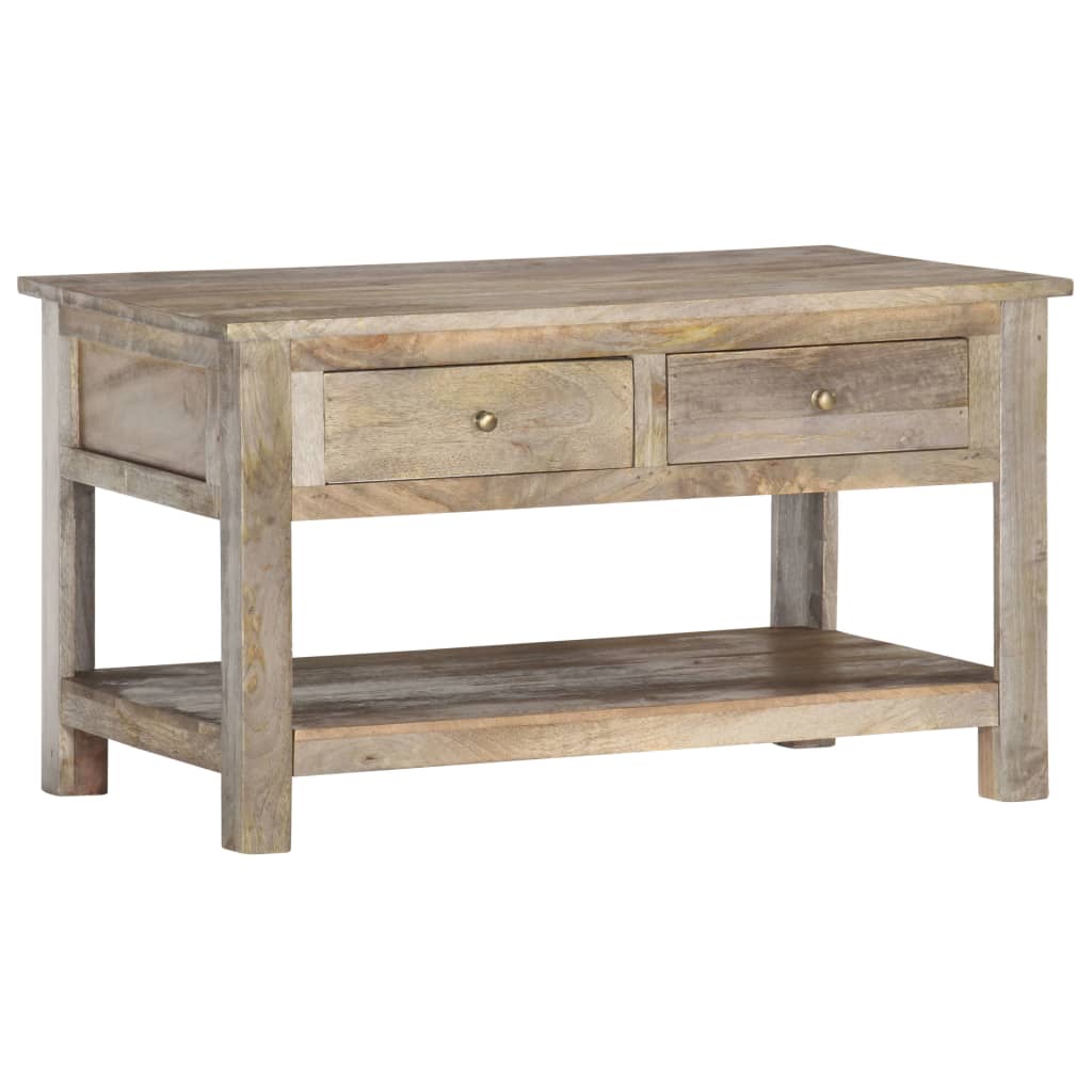 Table basse 82x52x47 cm Bois de manguier massif - XIOS