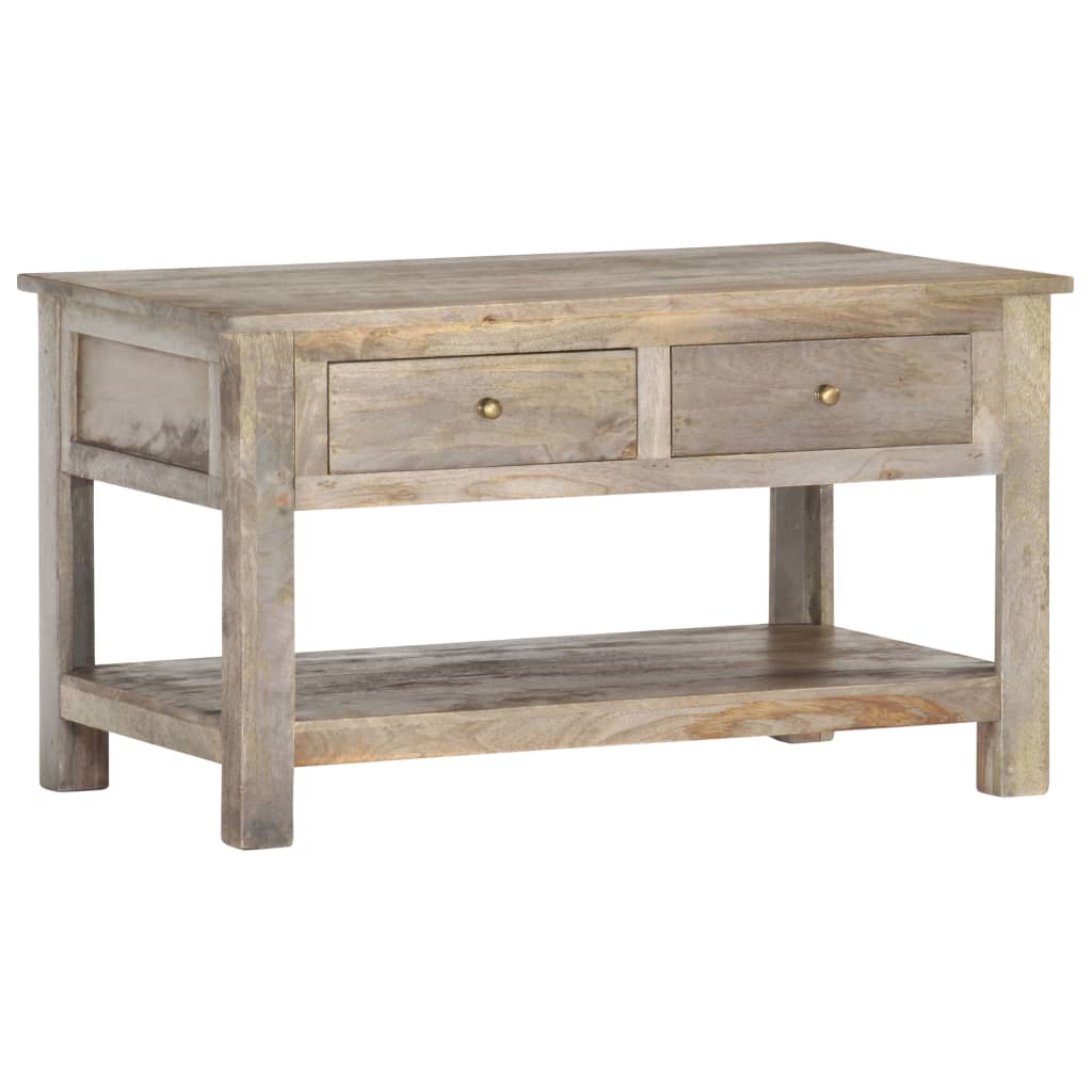 Table basse 82x52x47 cm Bois de manguier massif - XIOS