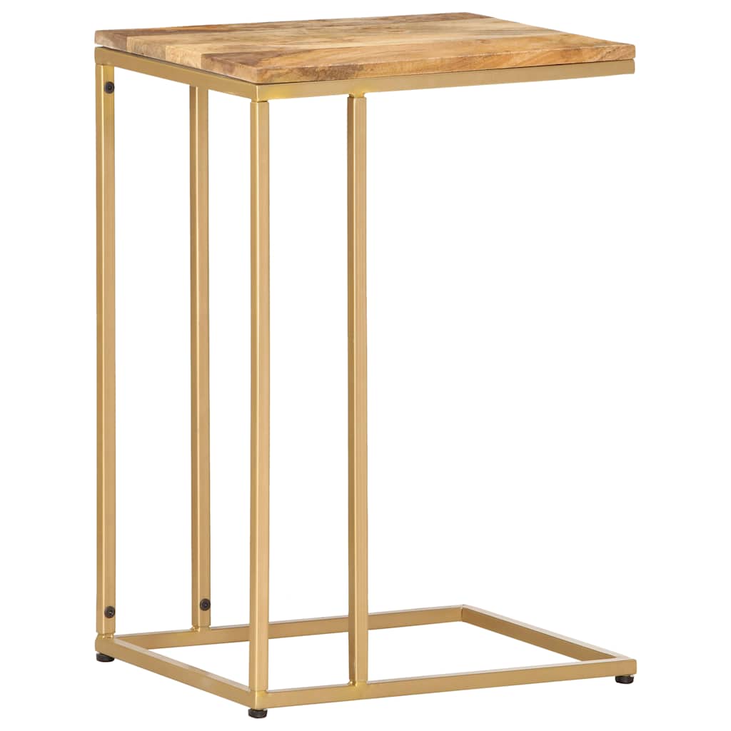 Table d'appoint 35x45x65 cm bois de manguier massif - XIOS