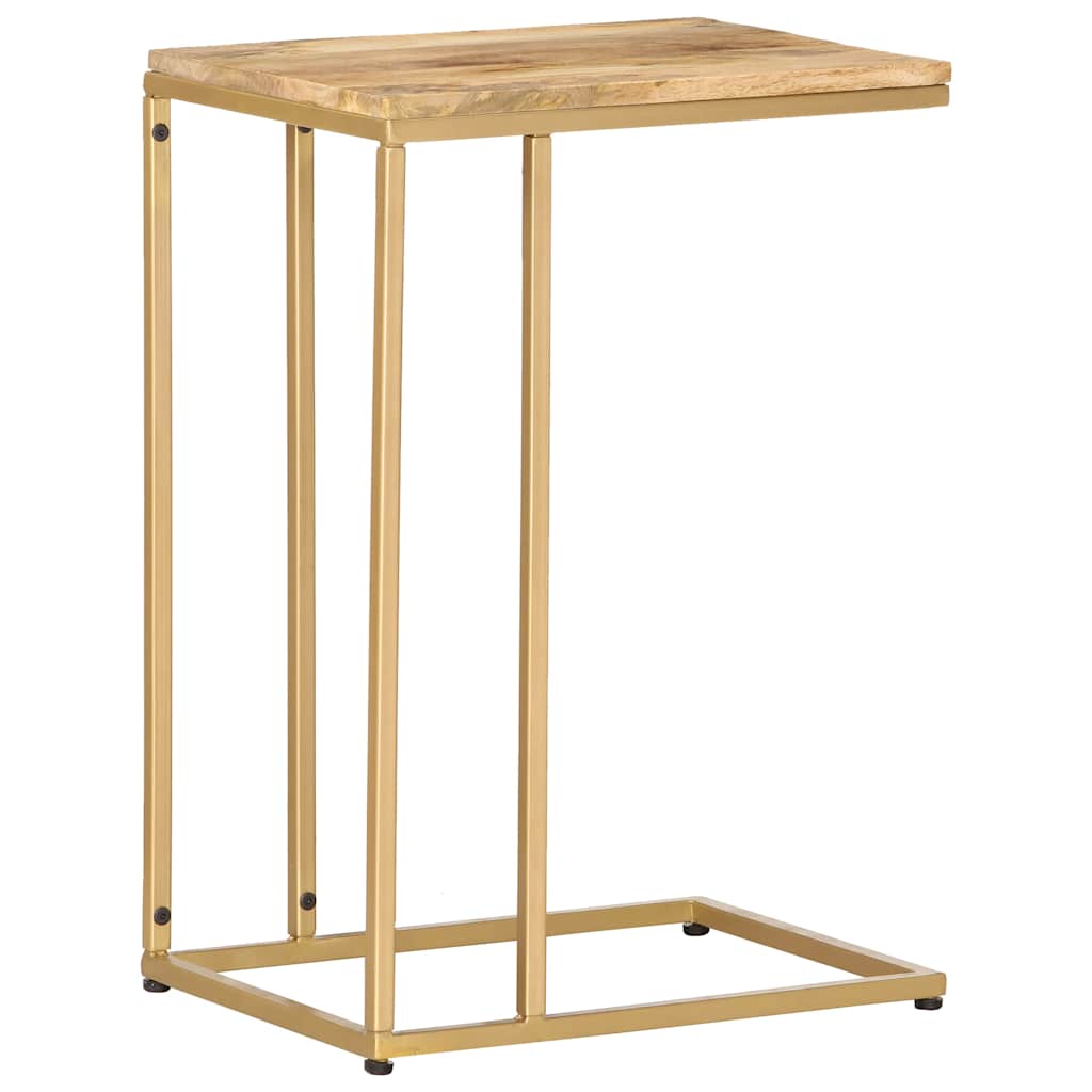 Table d'appoint 35x45x65 cm bois de manguier massif - XIOS