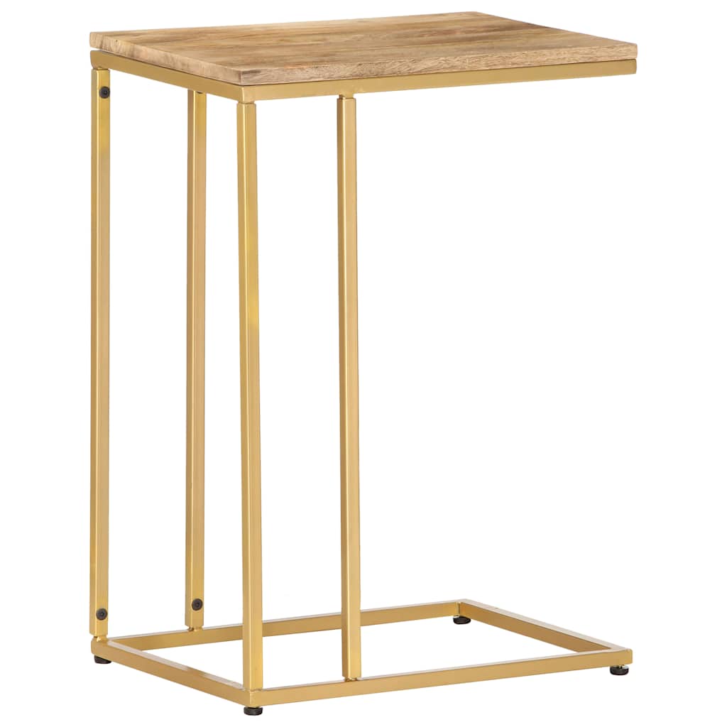 Table d'appoint 35x45x65 cm bois de manguier massif - XIOS