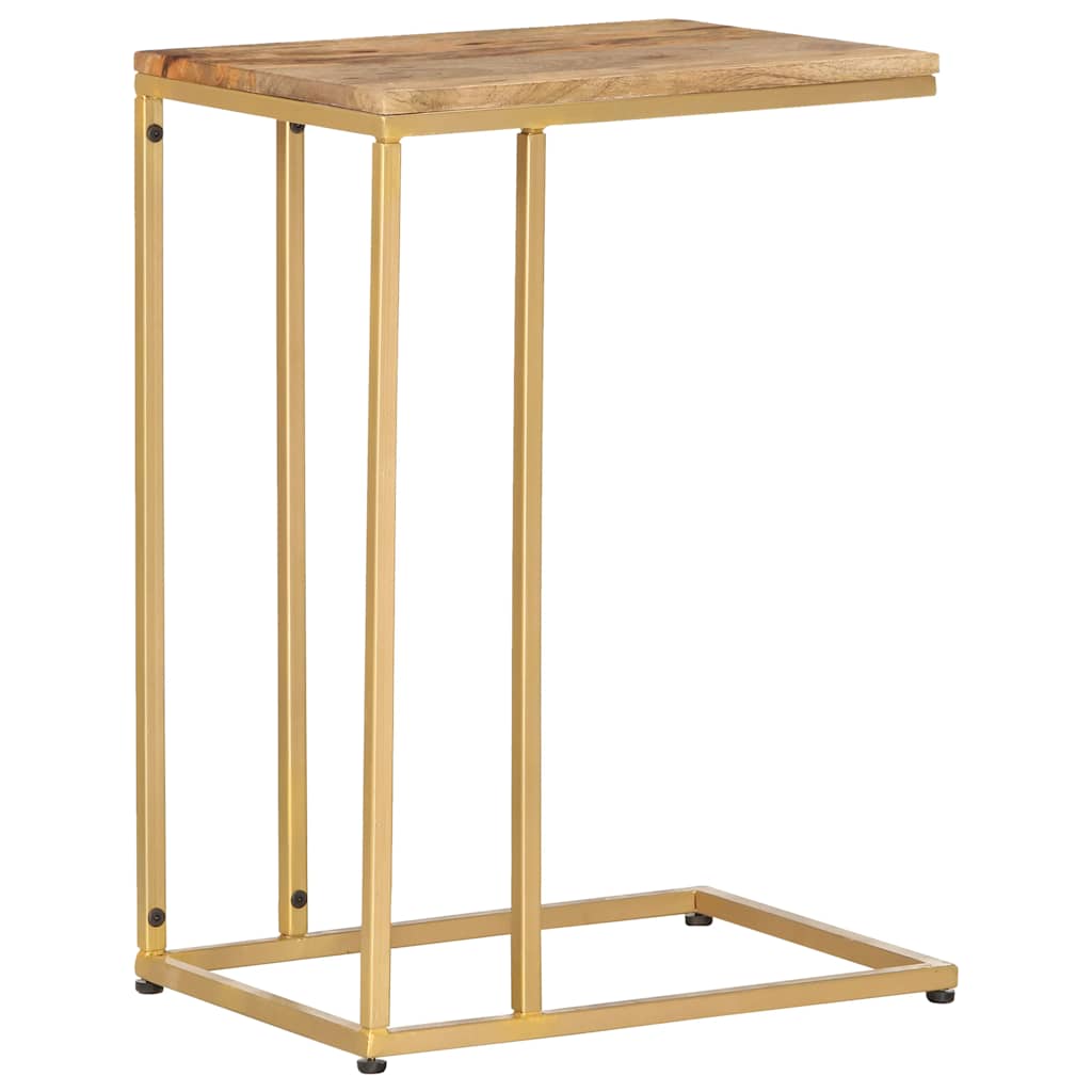 Table d'appoint 35x45x65 cm bois de manguier massif - XIOS