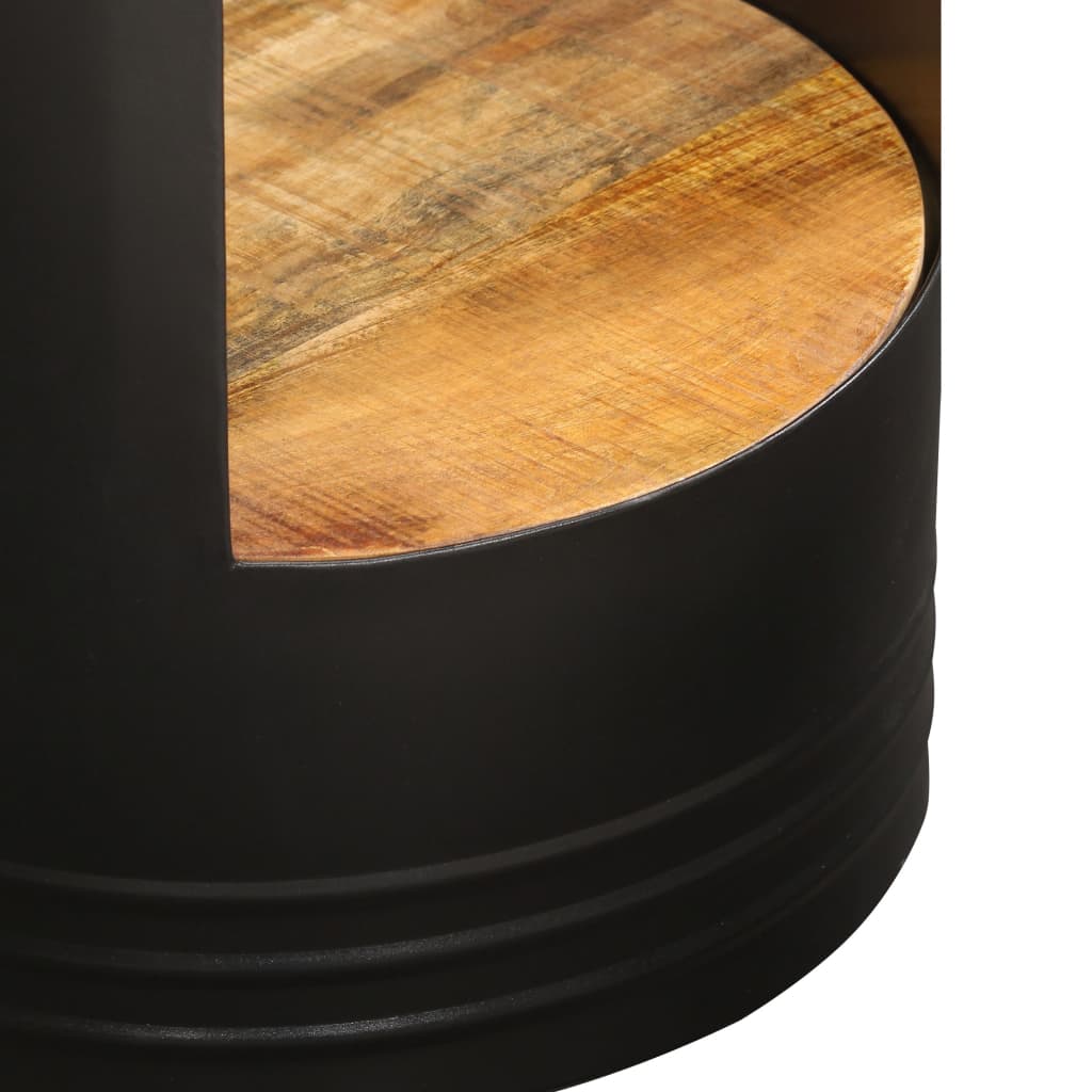Table basse 43x55 cm bois de manguier solide - XIOS