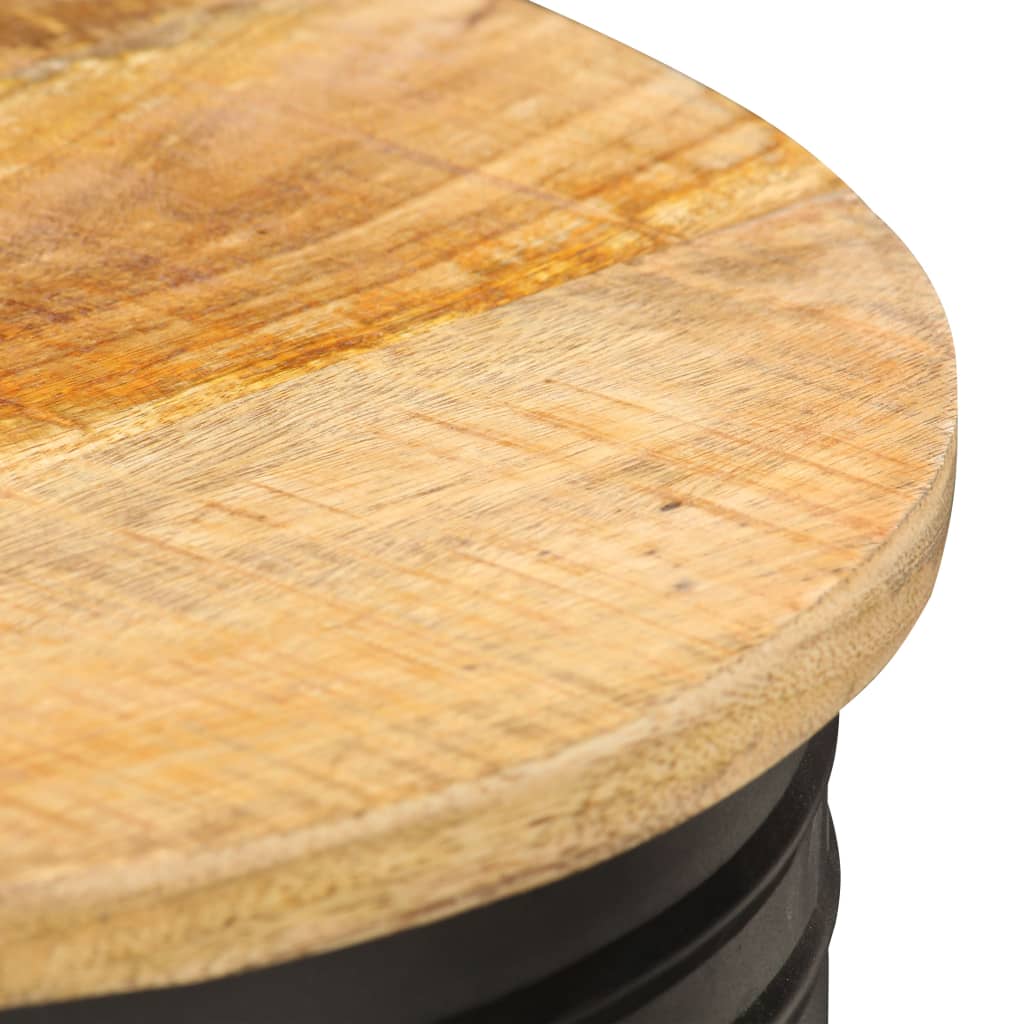 Table basse 43x55 cm bois de manguier solide - XIOS
