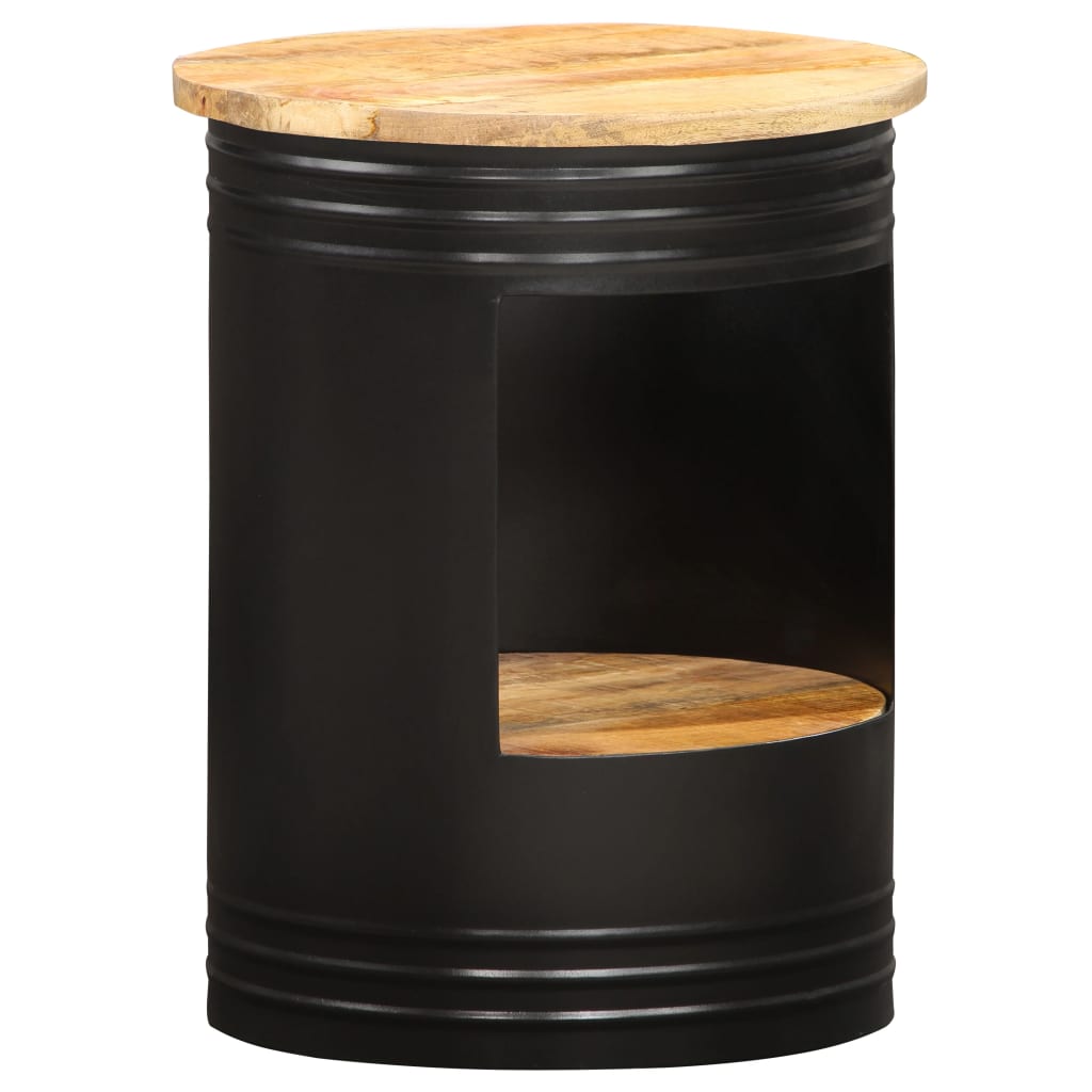 Table basse 43x55 cm bois de manguier solide - XIOS
