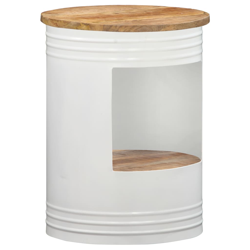 Table basse 43x55 cm Bois de manguier solide - XIOS