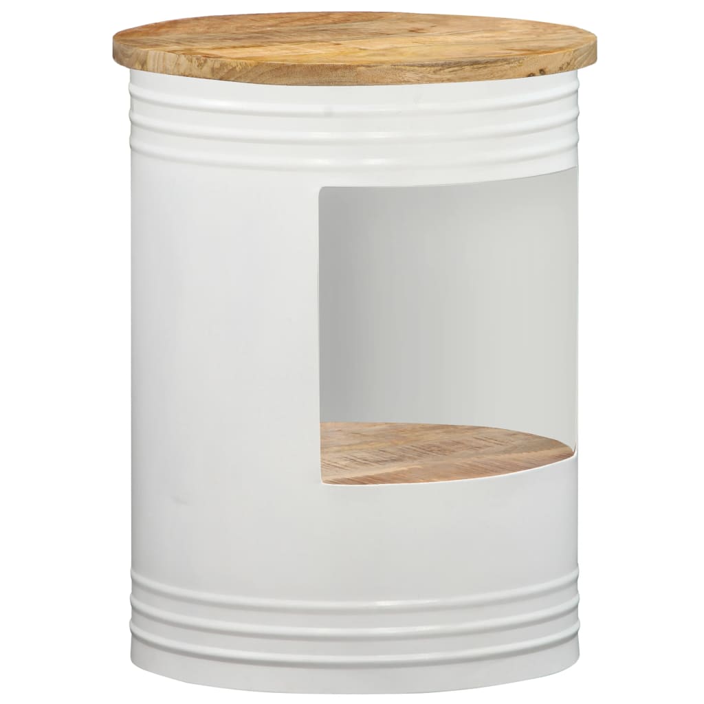 Table basse 43x55 cm Bois de manguier solide - XIOS