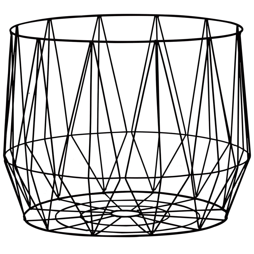 Tables basses 2 pcs noir - XIOS