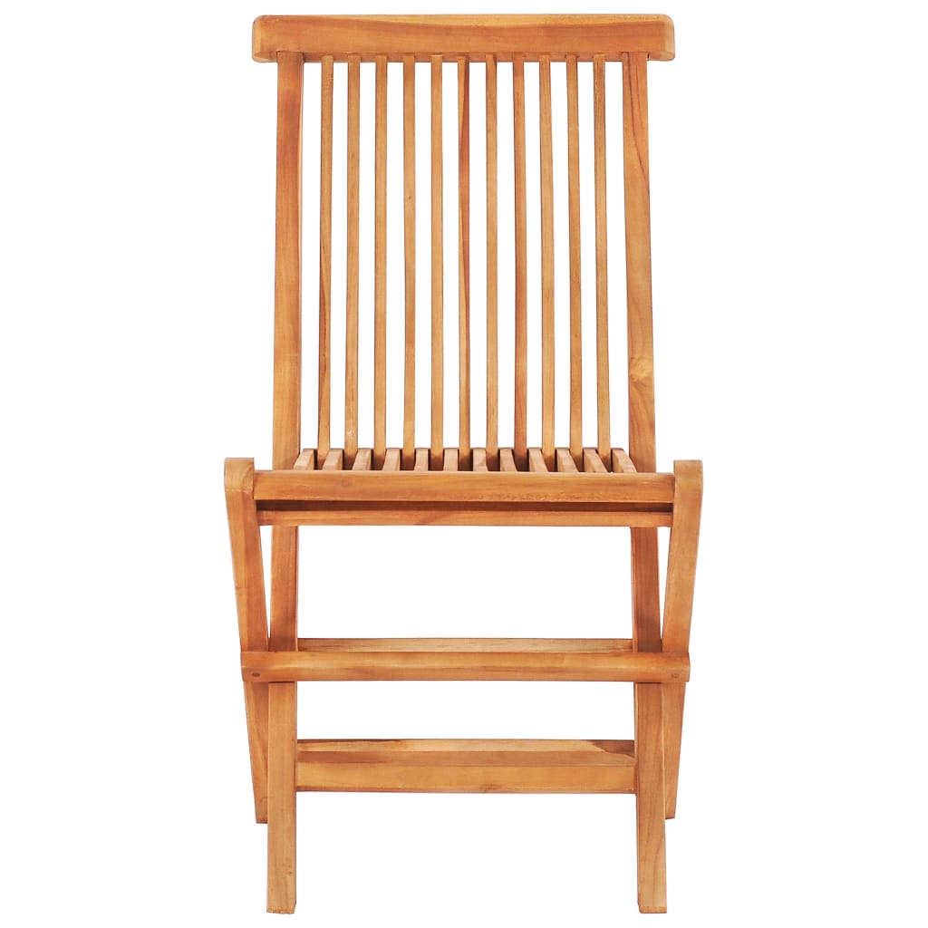 Ensemble de bistro pliable 3 pcs Bois de teck solide - XIOS