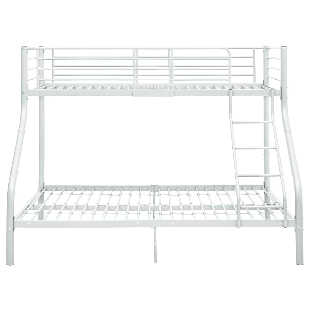 Cadre de lit superposé sans matelas Blanc 140x200 cm/90x200 cm - XIOS