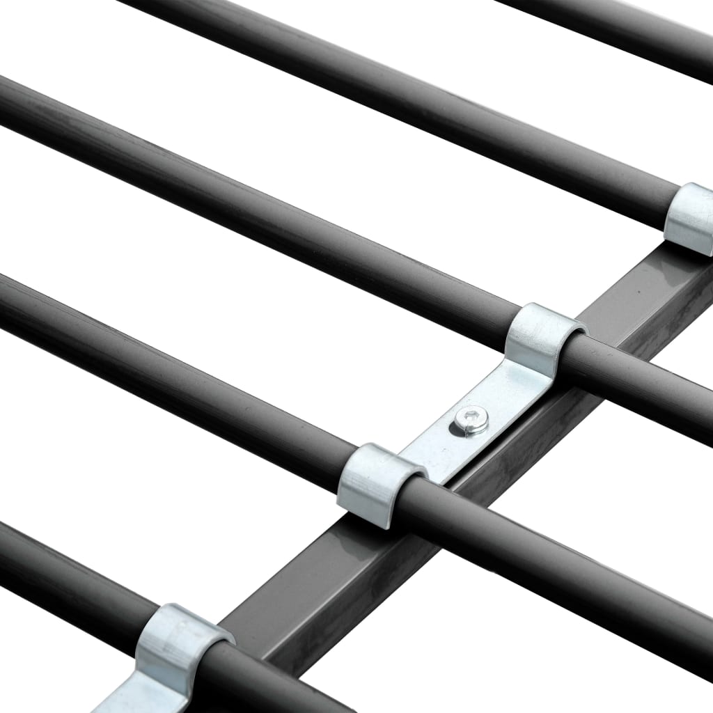 Lit superposé avec table sans matelas gris métal 90x200 cm - XIOS