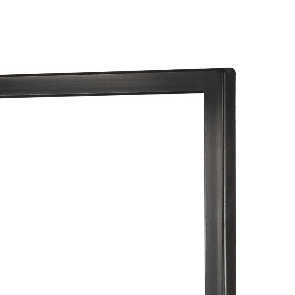 Bibliothèque à 4 niveaux 160x35x160 cm Bois de manguier massif - XIOS