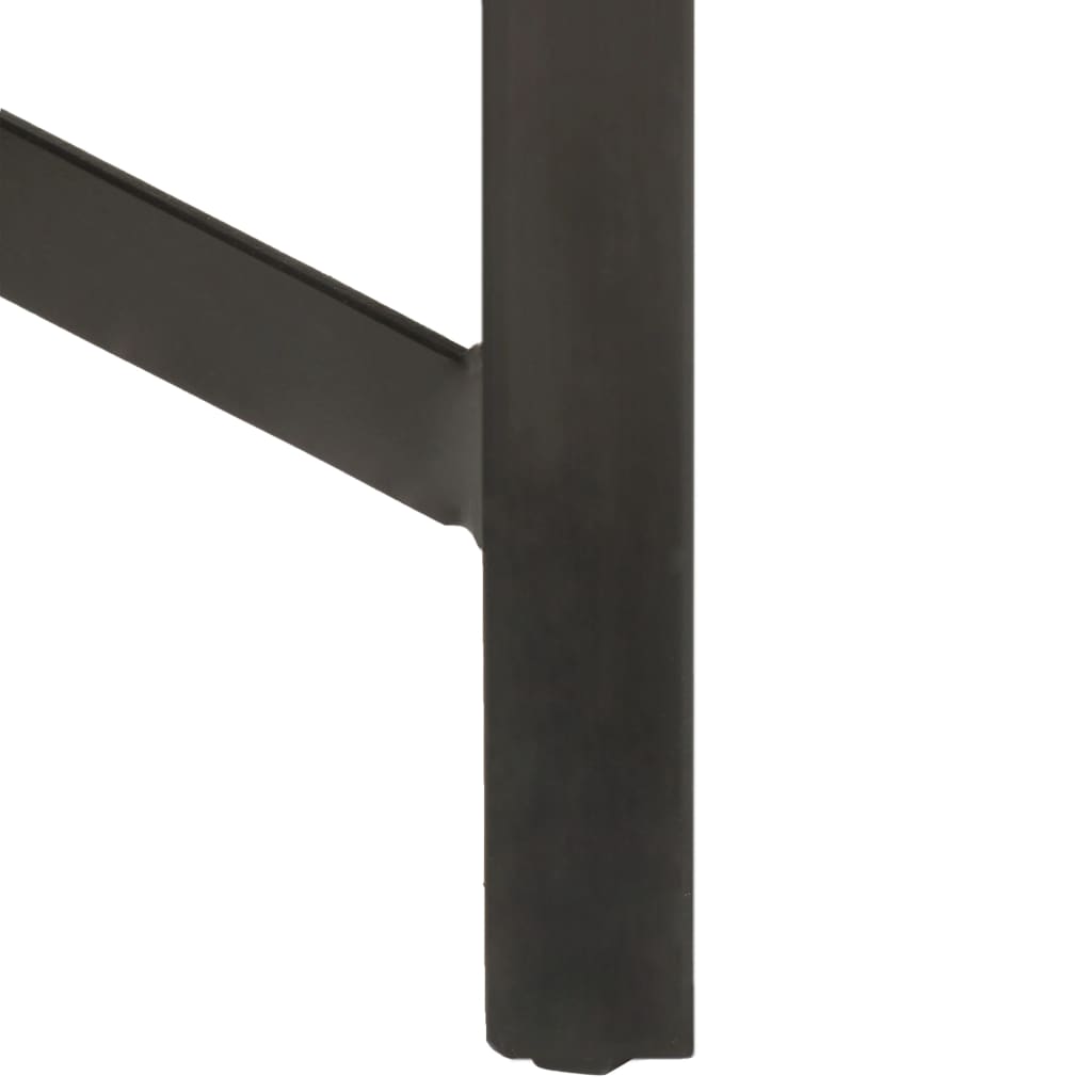 Table de bar 120x58x107 cm Bois de manguier brut - XIOS