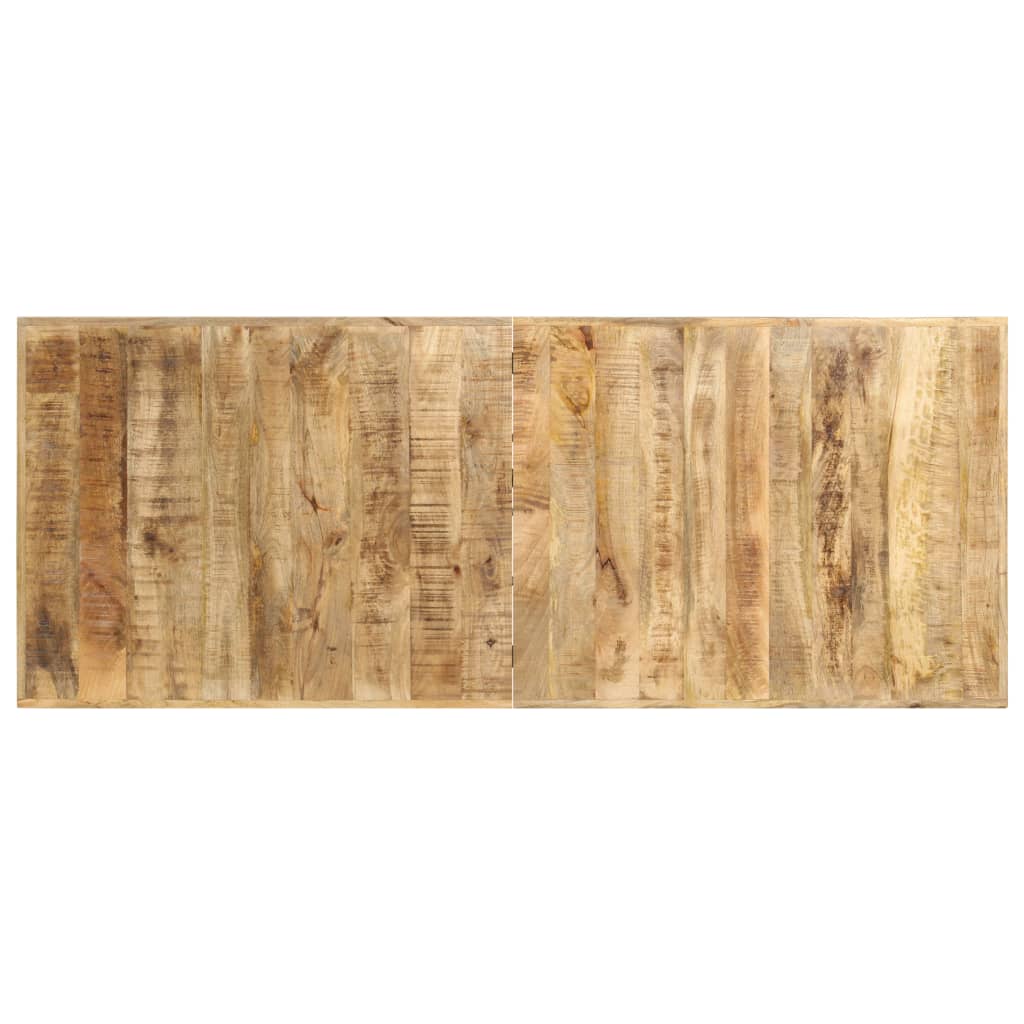 Table de bar 180x70x107 cm Bois de manguier brut - XIOS