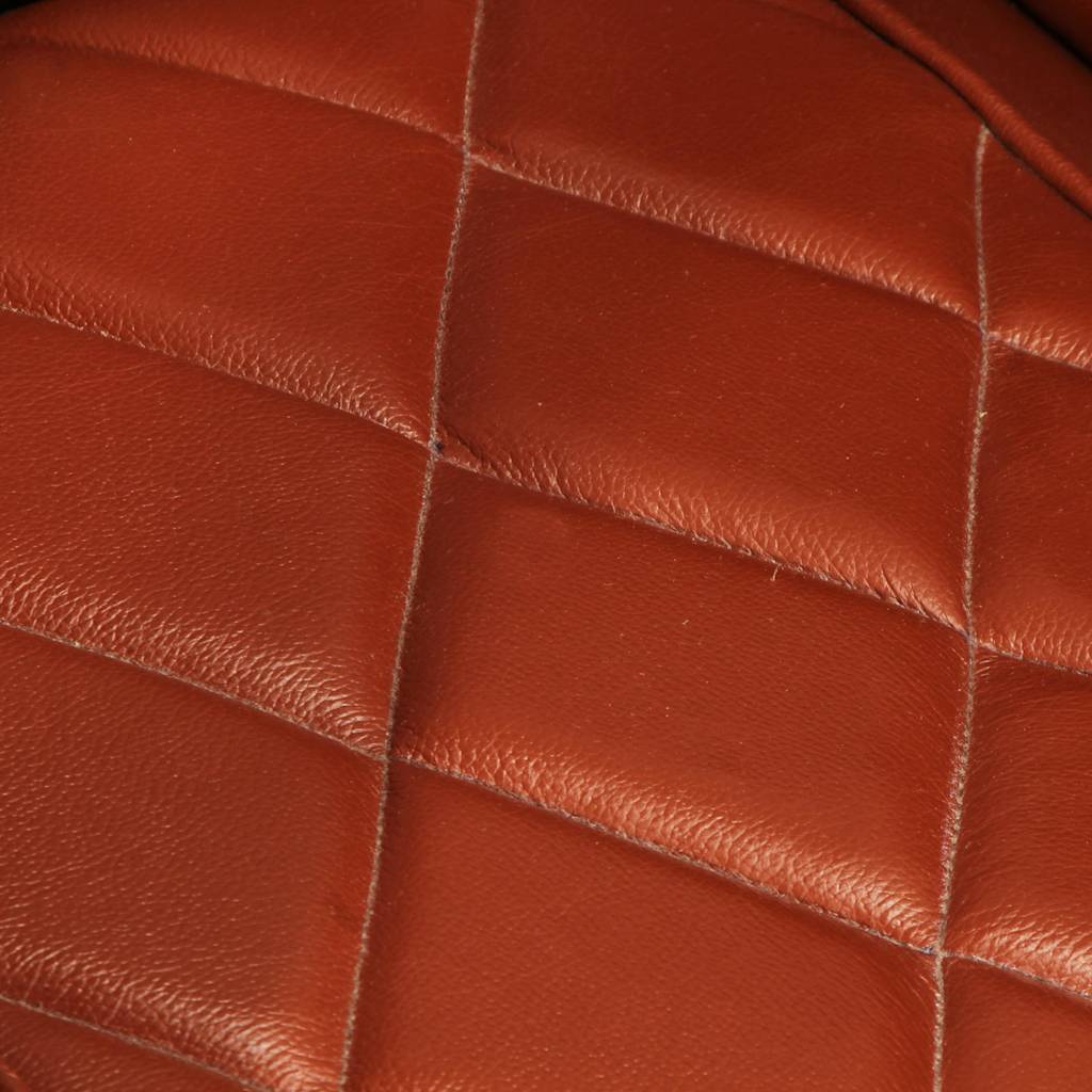 Chaise cabriolet marron Cuir véritable de chèvre - XIOS