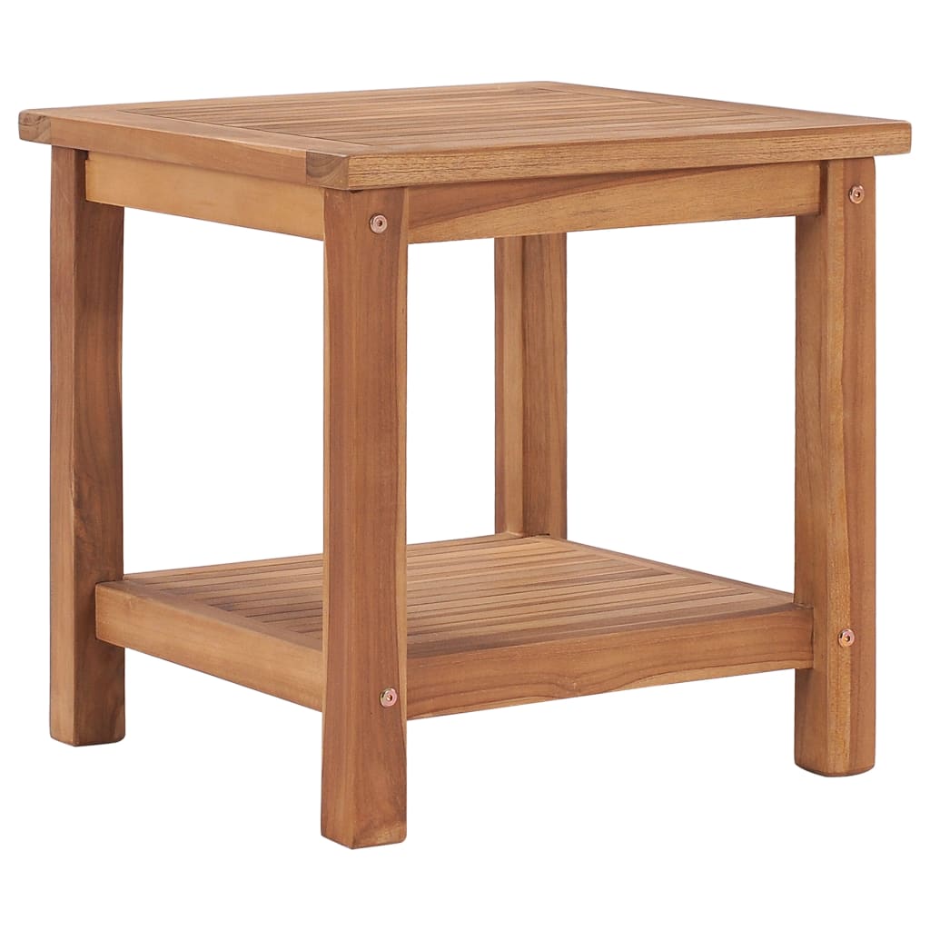 Table basse 45x45x45 cm Bois de teck solide