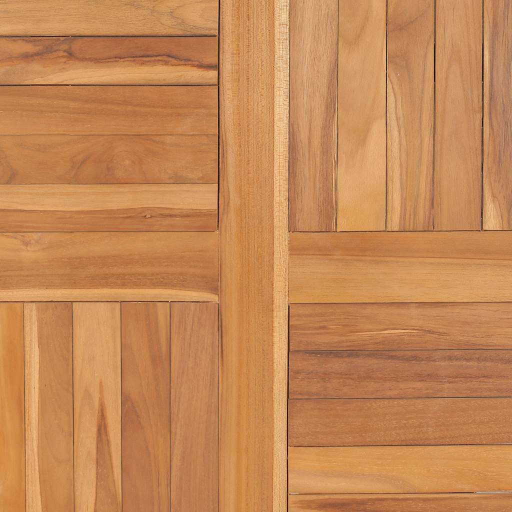 Dessus de table Bois de teck solide Rond 2,5 cm 90 cm - XIOS