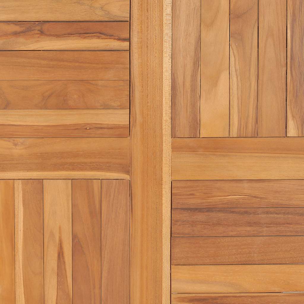 Dessus de table Bois de teck solide Rond 2,5 cm 90 cm - XIOS