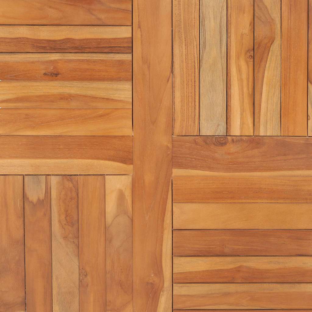 Dessus de table Bois de teck solide Carré 90x90x2,5 cm - XIOS