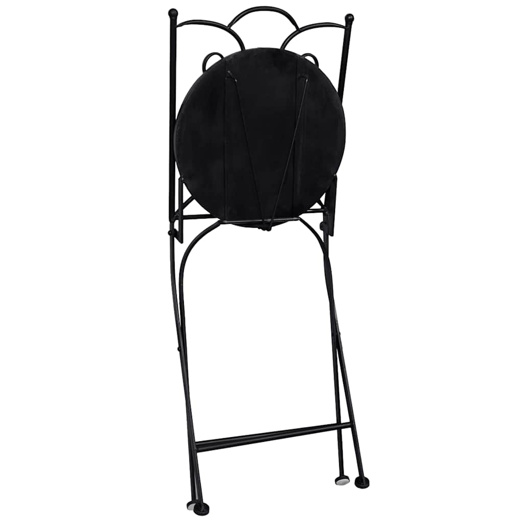 Ensemble de bistro 3 pcs mosaïque Carreau céramique Terre cuite