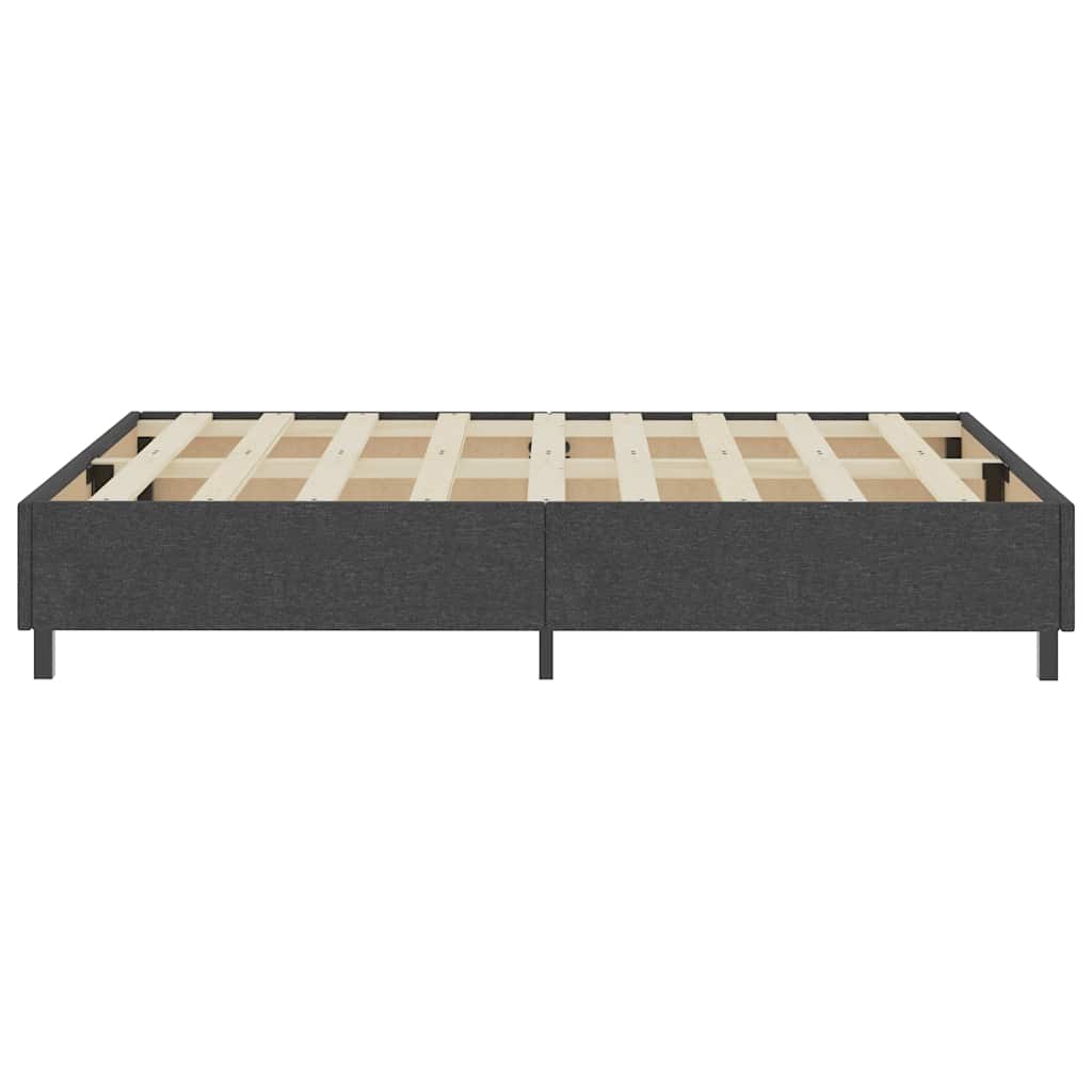 Sommier à lattes de lit sans matelas gris tissu 180x200 cm - XIOS