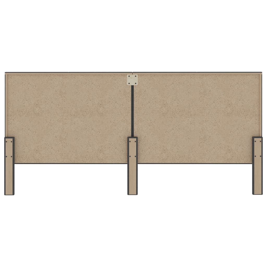 Tête de lit Gris foncé Tissu 200x200 cm - XIOS