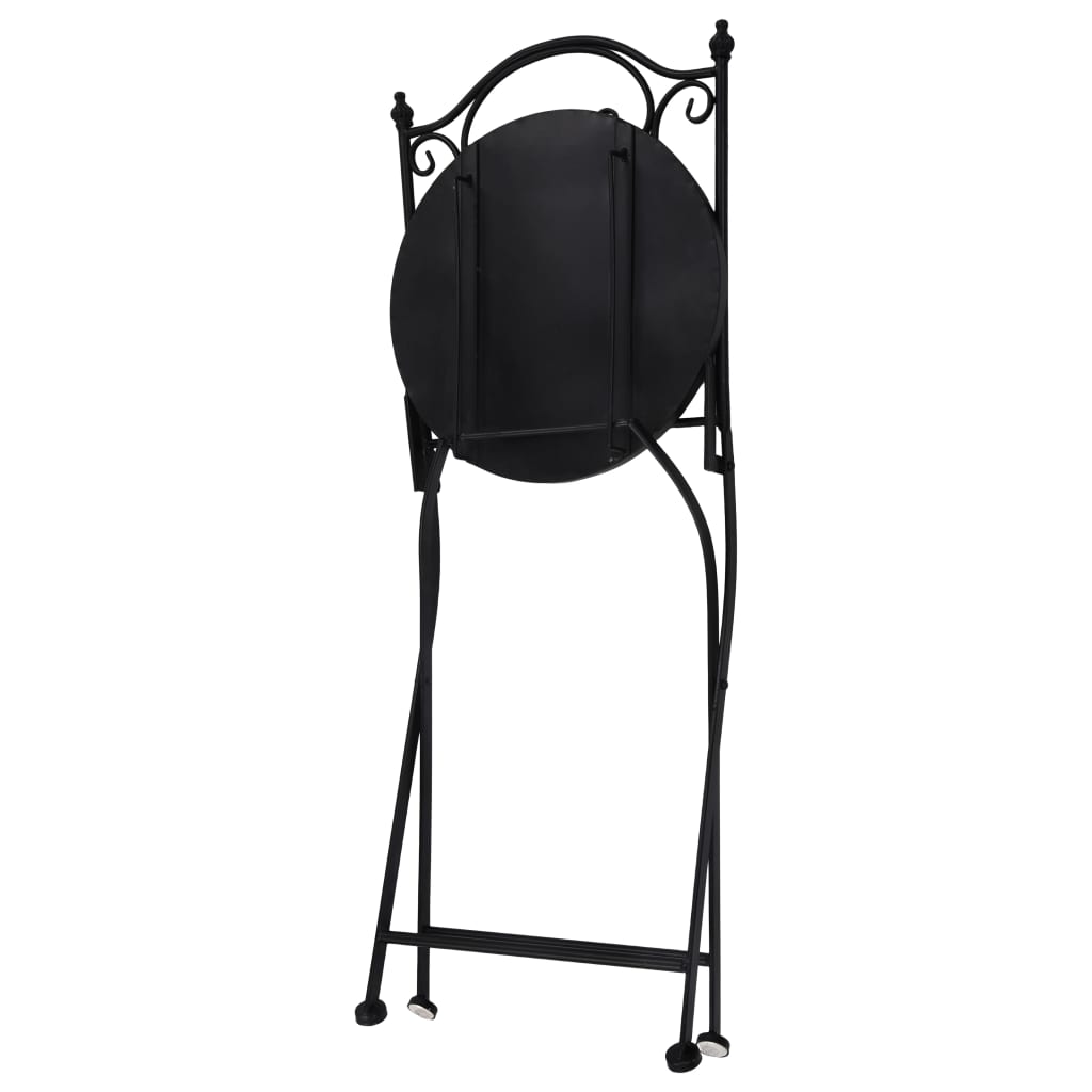 Ensemble de bistro 3 pcs mosaïque Carreau céramique Terre cuite