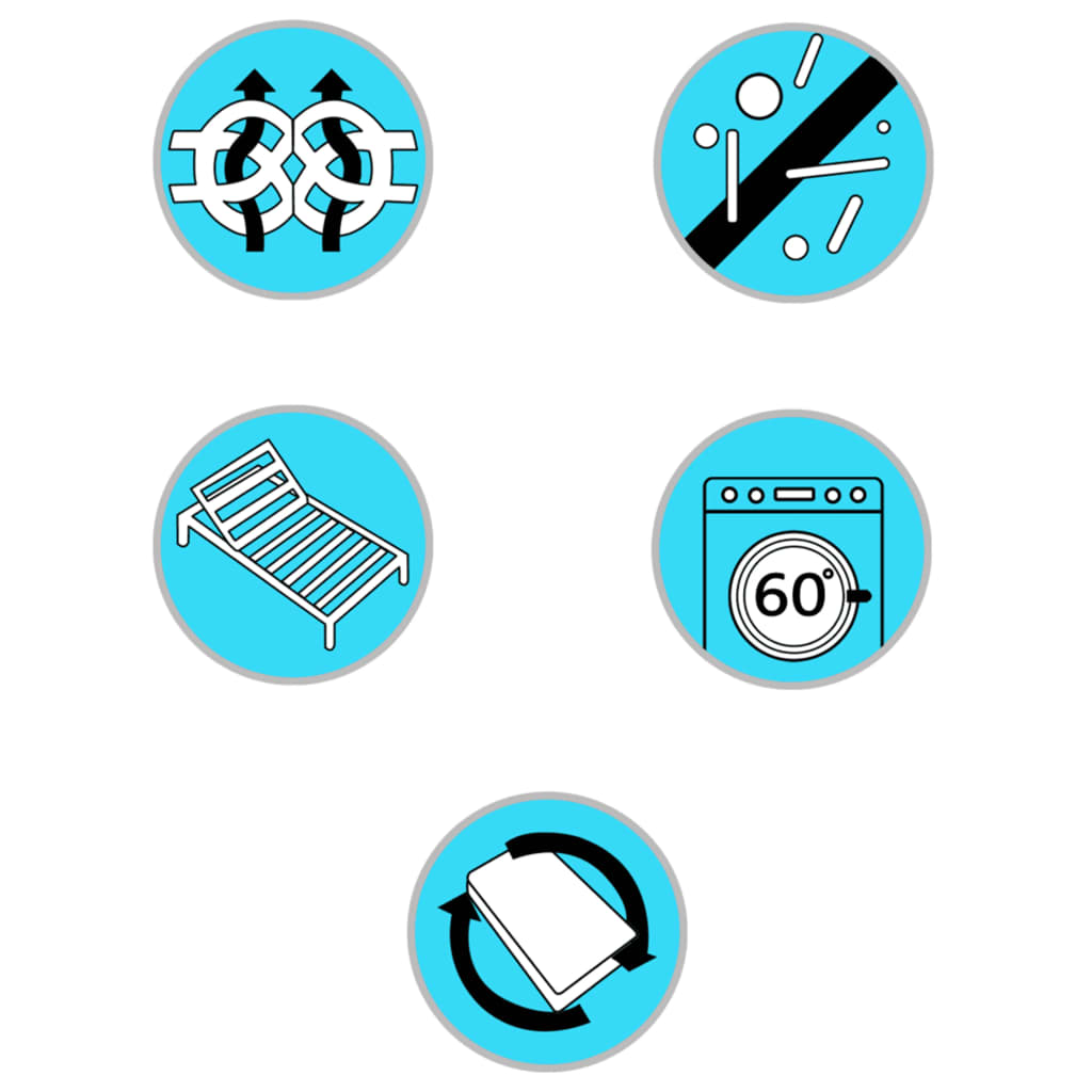 Matelas de sommier tapissier 200x90x20 cm - XIOS