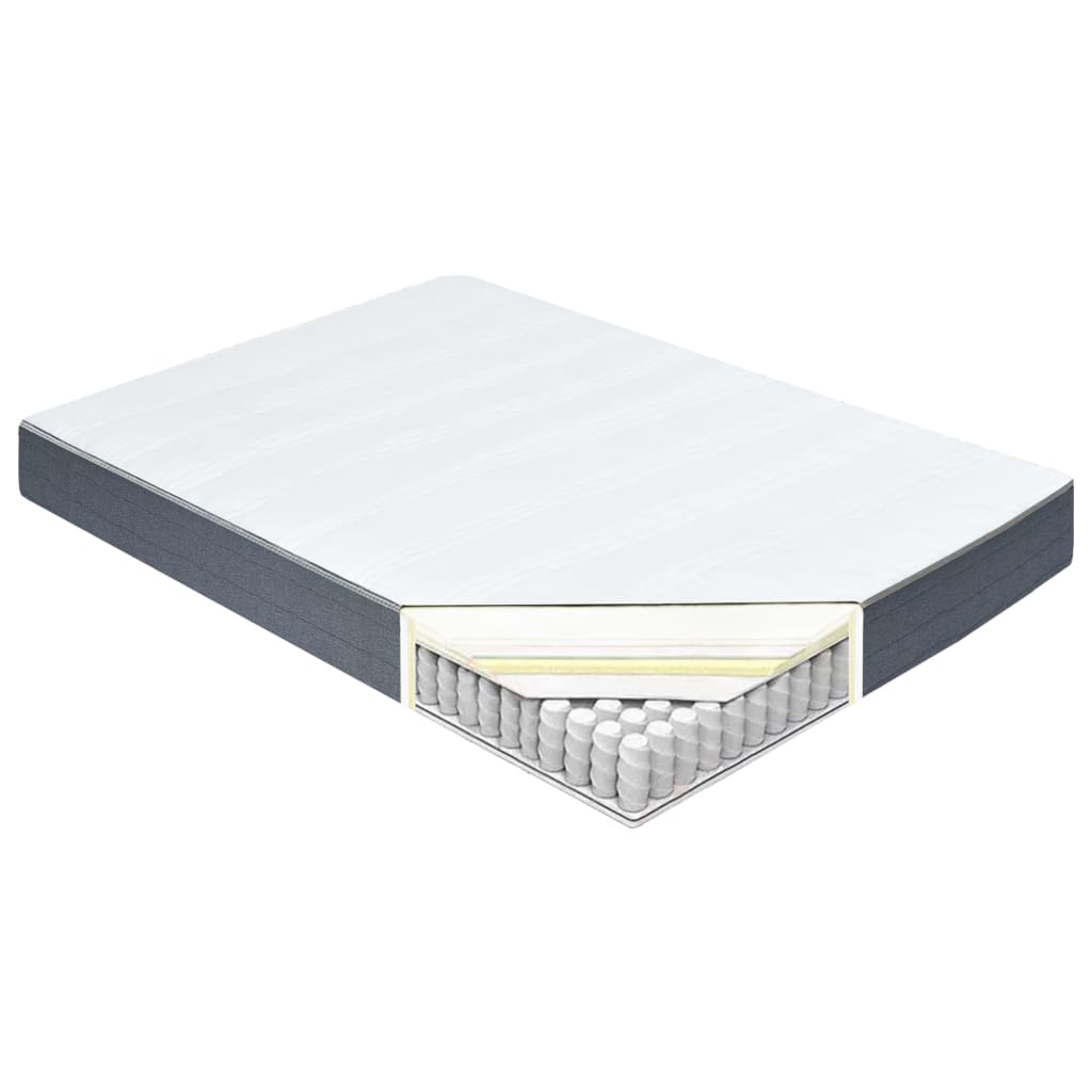Matelas de sommier tapissier fermeté moyenne 200x160x20 cm
