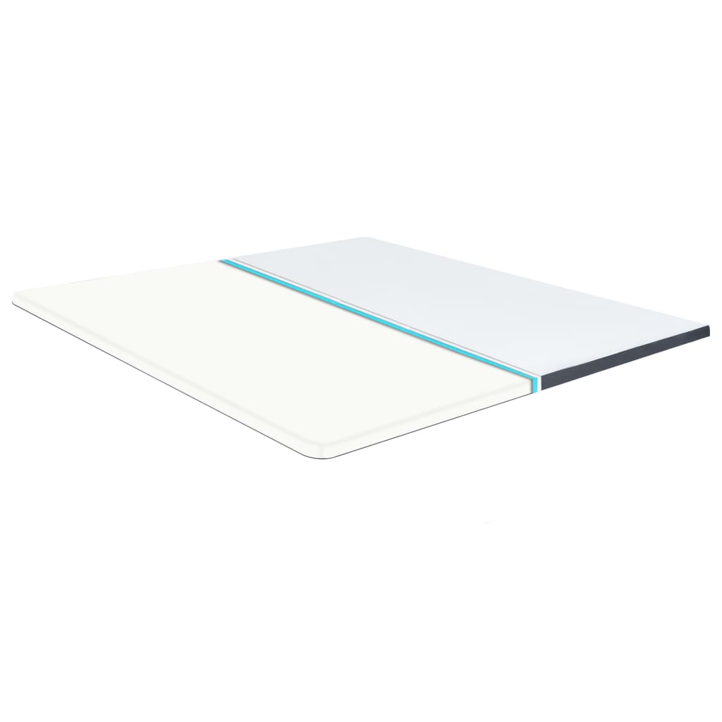 Surmatelas de sommier tapissier 200x180x5 cm mi-doux - XIOS