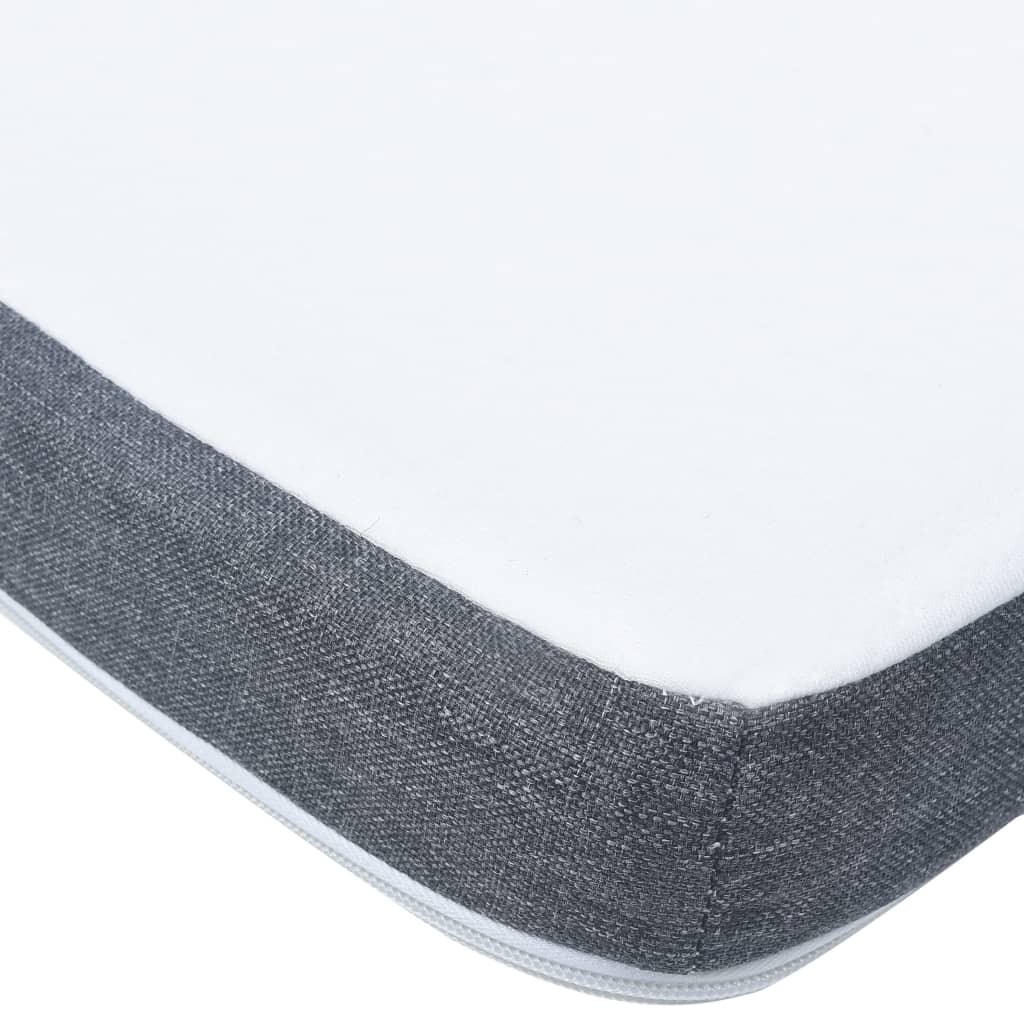 Surmatelas de sommier tapissier 200x180x5 cm mi-doux - XIOS