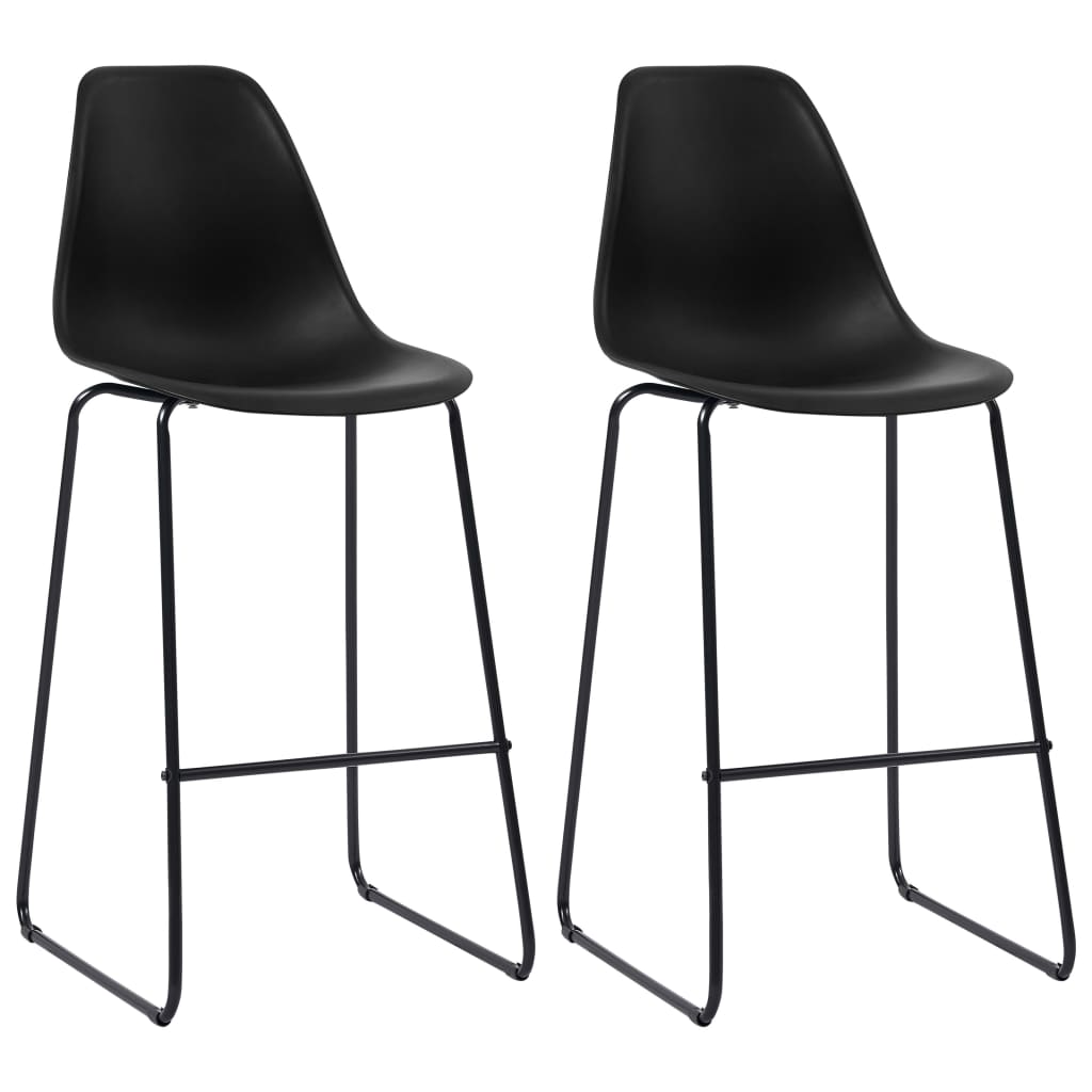 Ensemble de bar 3 pcs Plastique Noir - XIOS