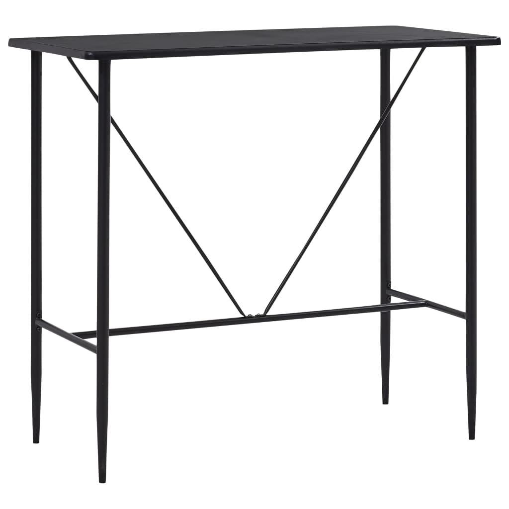 Ensemble de bar 5 pcs Plastique Noir - XIOS
