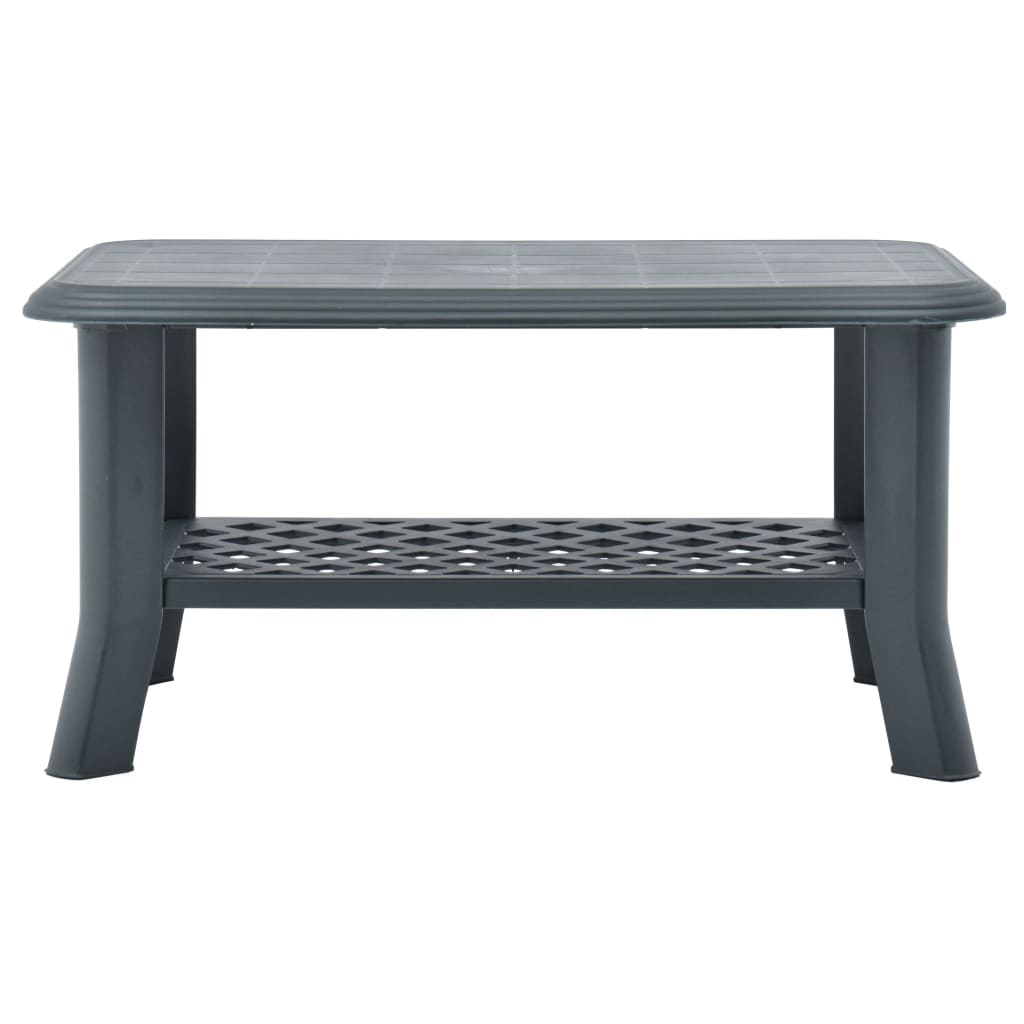 Table basse Vert 90x60x46 cm Plastique - XIOS