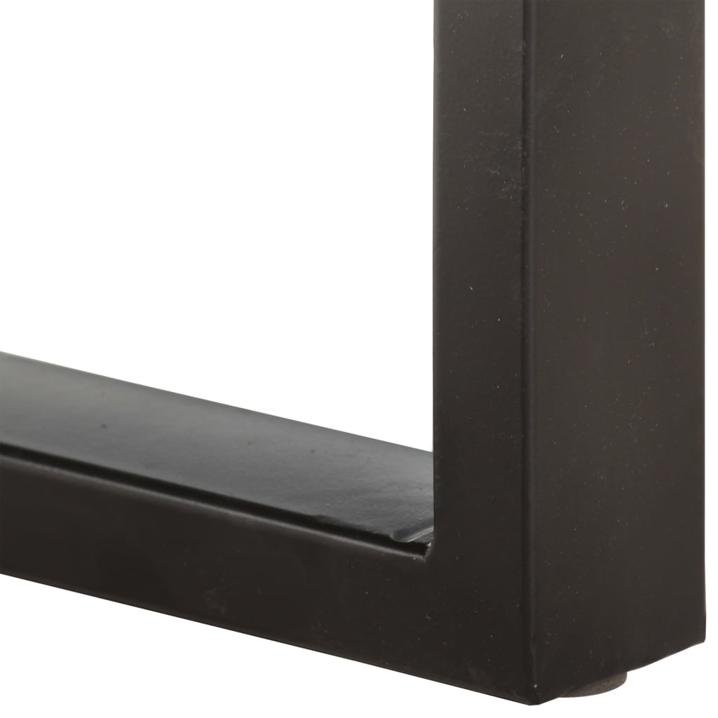 Banc 110 cm Bois de récupération solide et acier - XIOS