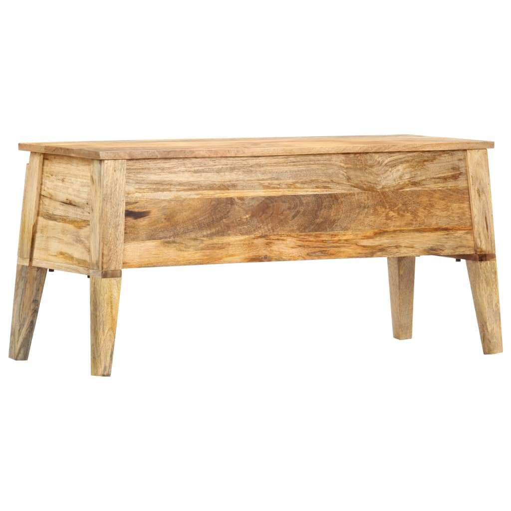 Boîte de rangement 99x35x48 cm Bois de manguier solide - XIOS