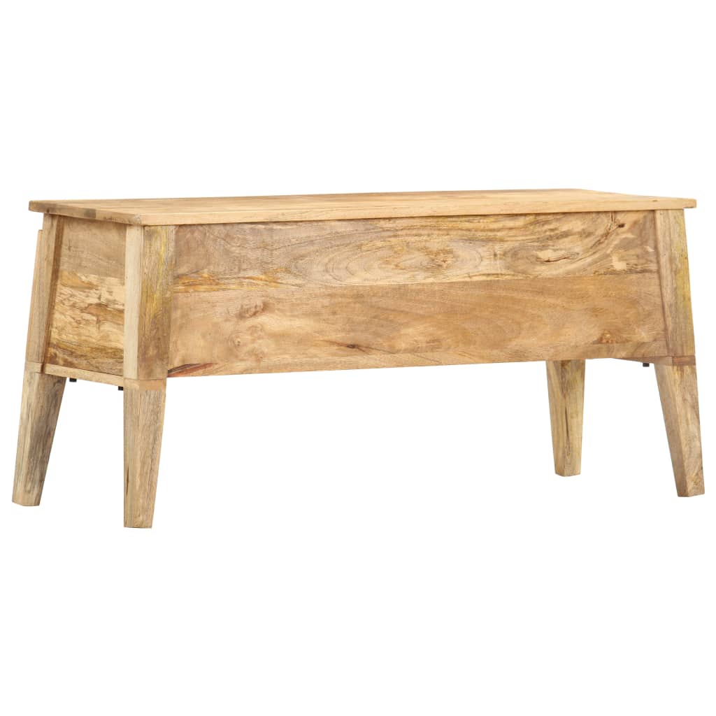 Boîte de rangement 99x35x48 cm Bois de manguier solide - XIOS