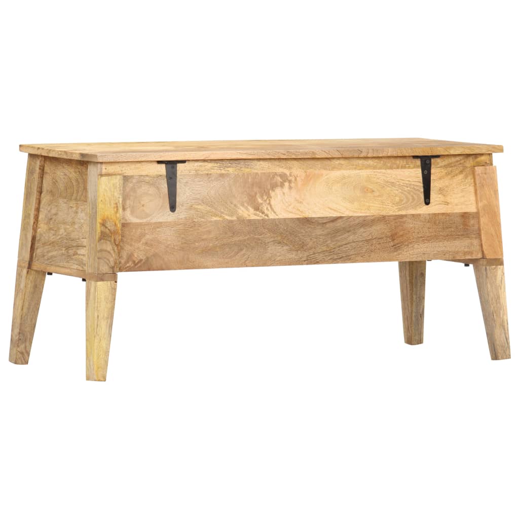 Boîte de rangement 99x35x48 cm Bois de manguier solide - XIOS